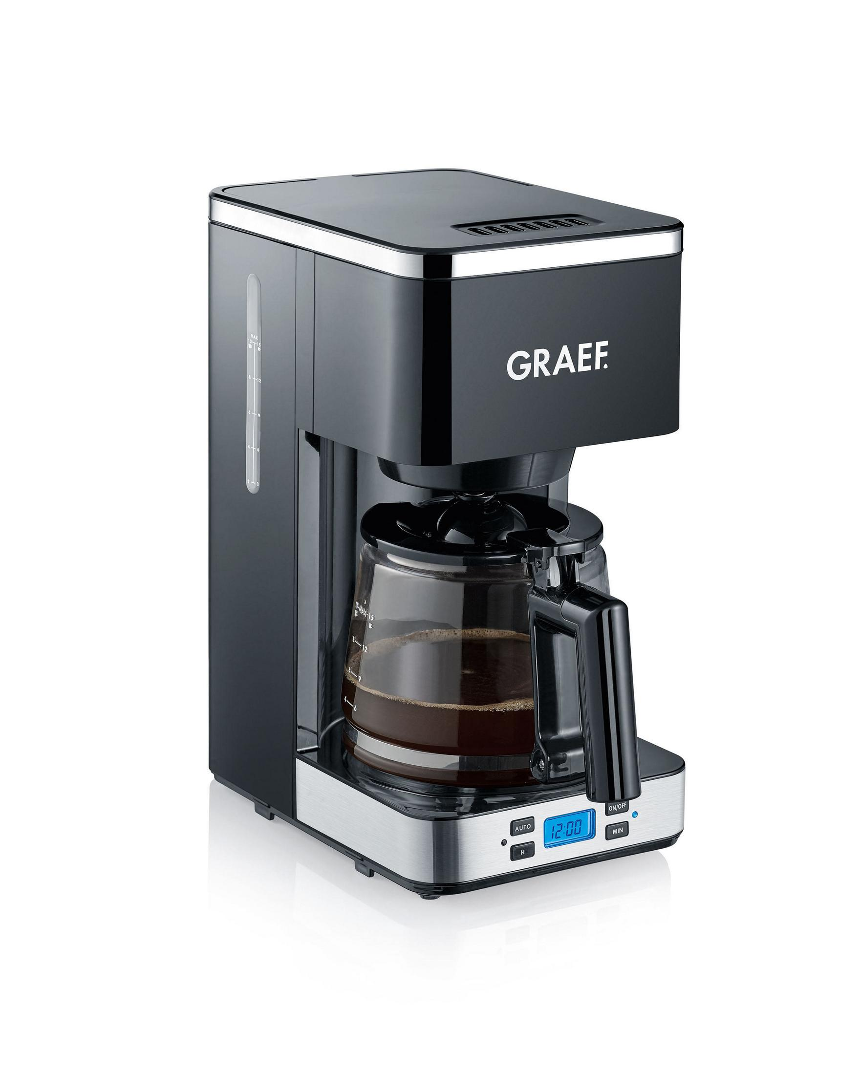 GRAEF FK 502 Kaffeemaschine Schwarz TIMER