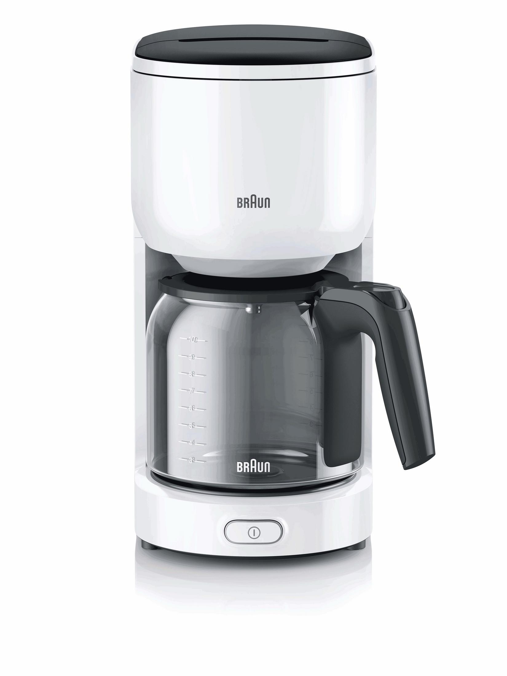 KF WH Weiß PUREASE BRAUN SERIE 3120 Kaffeemaschine -