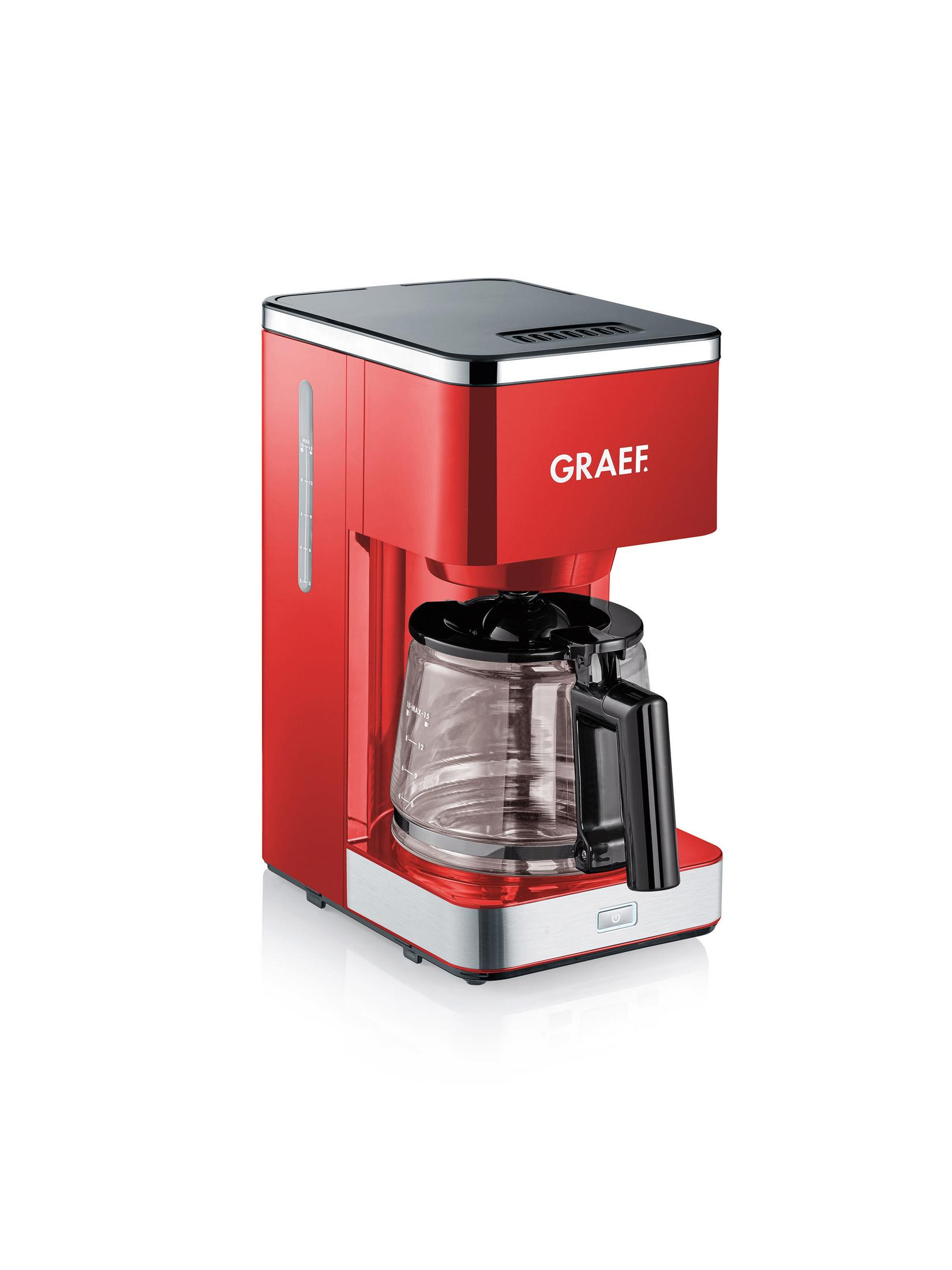 GRAEF FK 403 ROT Kaffeemaschine Rot