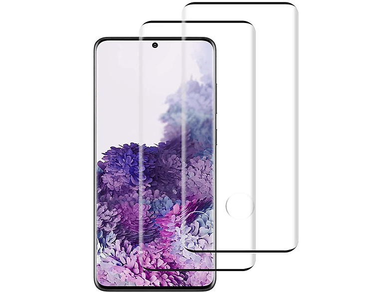 S20 Schutzglas, Samsung Displayschutz(für FE) Panzerglas HBASICS Galaxy 3x