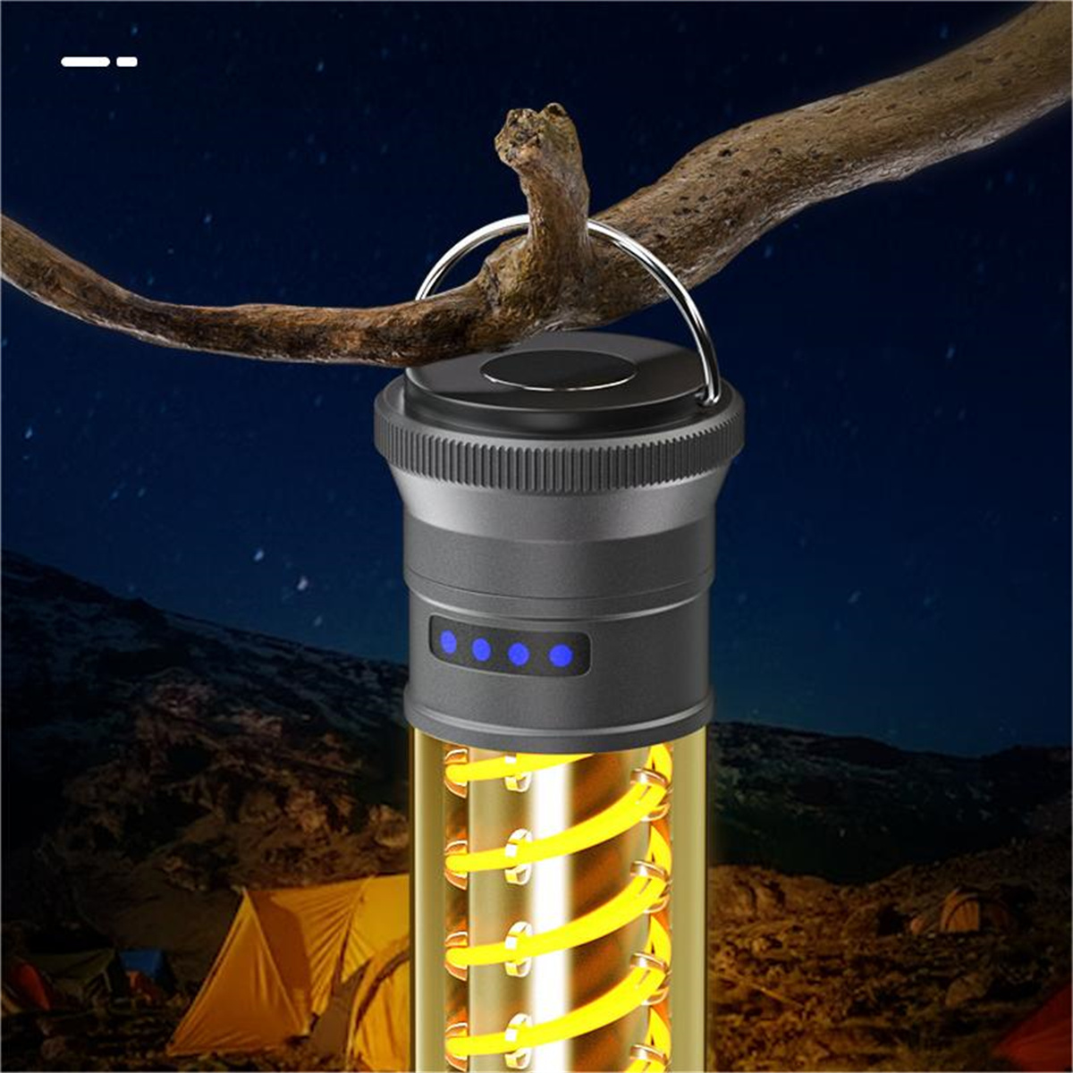 Outdoor Taschenlampe Lichter Fackel Gold UWOT Camping