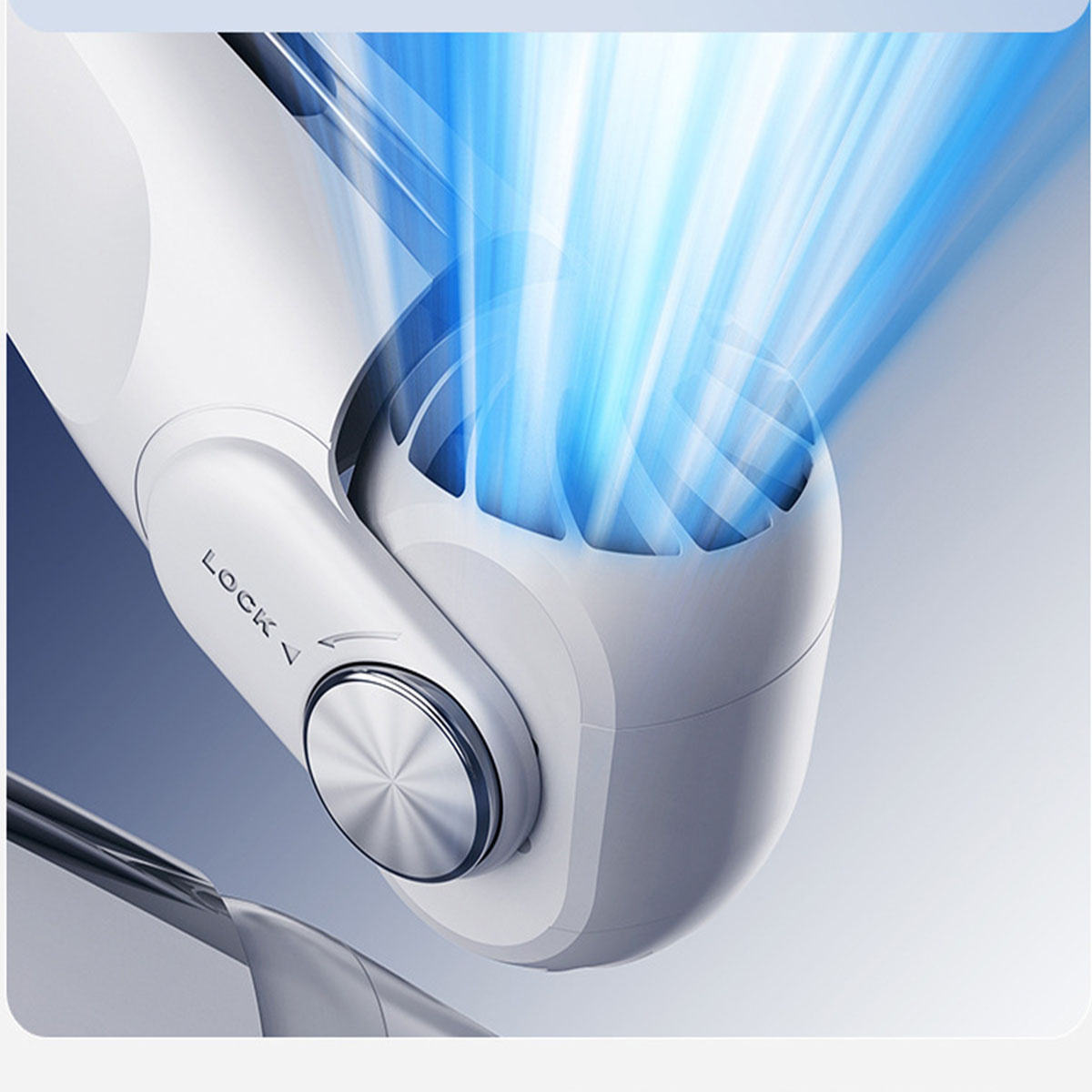 Ventilator SYNTEK 3 Abkühlung effektive Weiß Nacken Schnelle in und Sekunden
