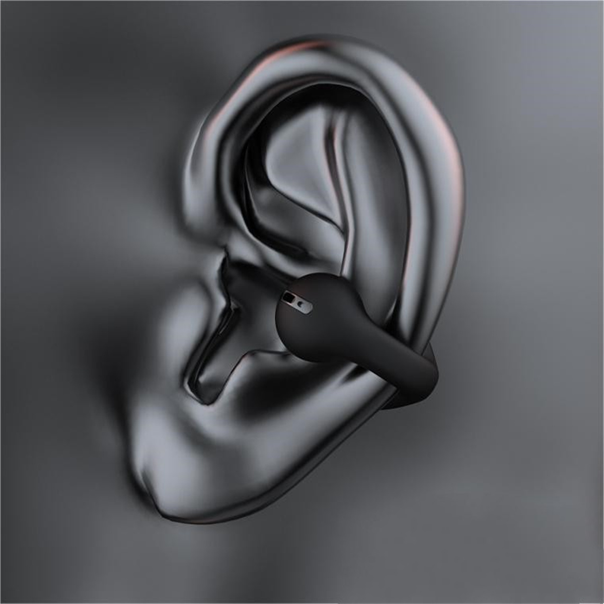 Bluetooth Bluetooth Blaues drahtloses Headset On-ear Knochenleitung, Headset Bluetooth Lila SYNTEK Kopfhörer