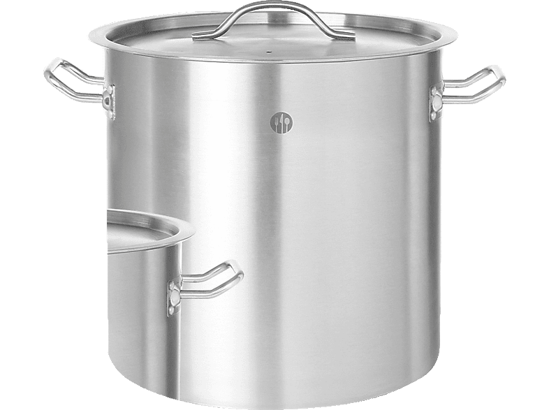 HENDI Kochtopf - mit Deckel Budget Line, 50L, ø400x(H)400mm Kochtopf Metall