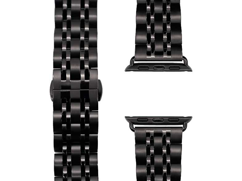 Ultra, - 9, SE, 44mm Watch Schwarz APFELBAND Ultra Series Gliederarmband | Apple, und 2 45mm, 1 | Ersatzarmband, Series \