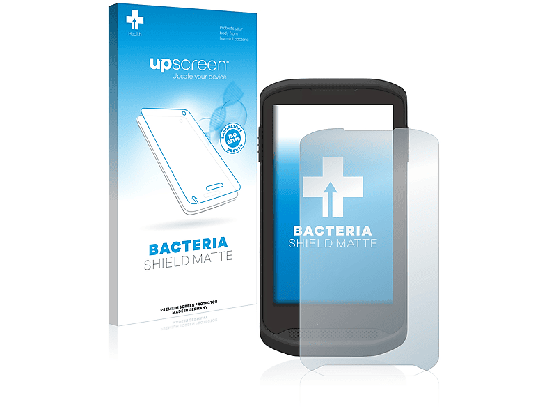 UPSCREEN antibakteriell entspiegelt matte Schutzfolie(für Zebra TC20 Touch)