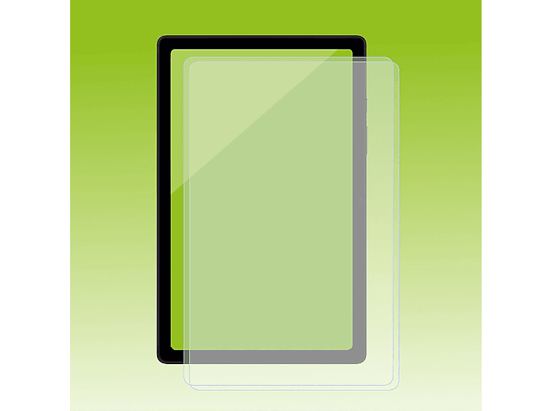 WIGENTO 2x Display Hart Panzer Folie Schutzglas(für Apple iPad 10.2 Zoll 2019 7. Generation)