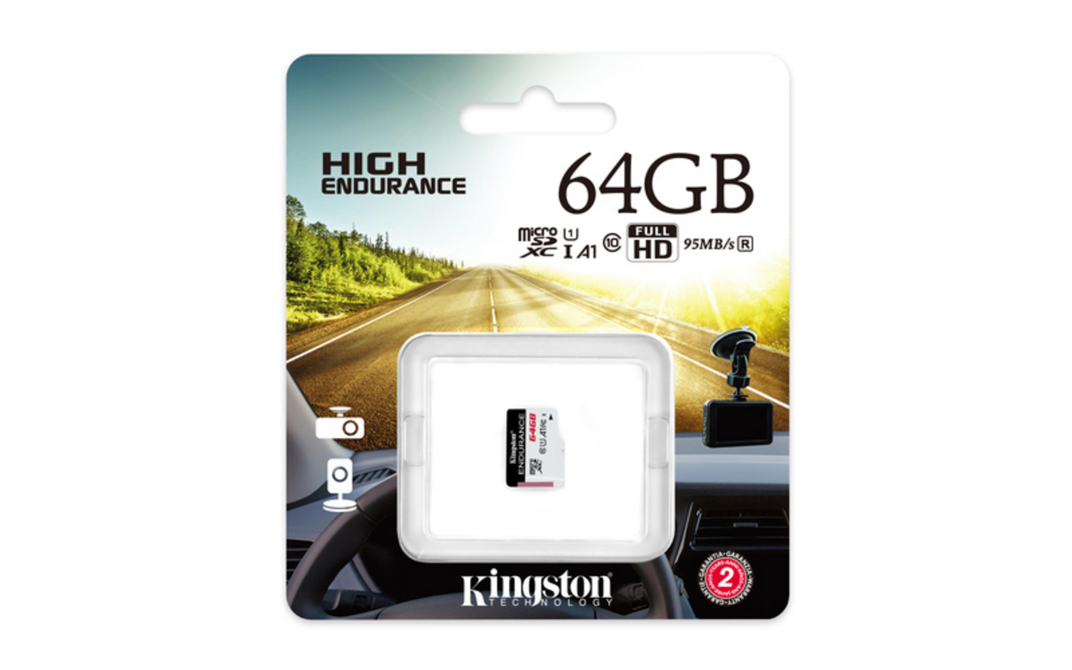 SDCE/64GB Speicherkarte, 64GB, SDCE GB, 95 Micro-SD 64 KINGSTON MB/s