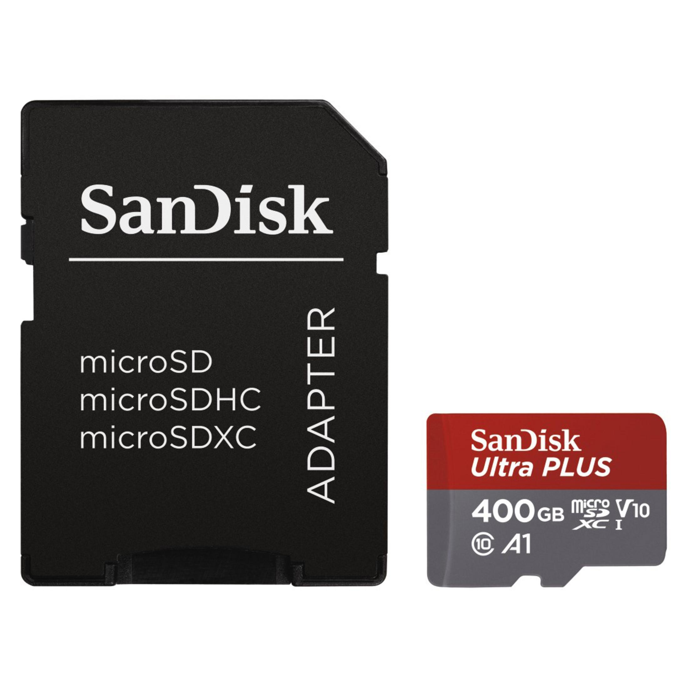 ULT. 100 Micro-SDXC 400GB SANDISK Speicherkarte, 173478 GB, MSDXC 400 (100MB/S,UH, MB/s