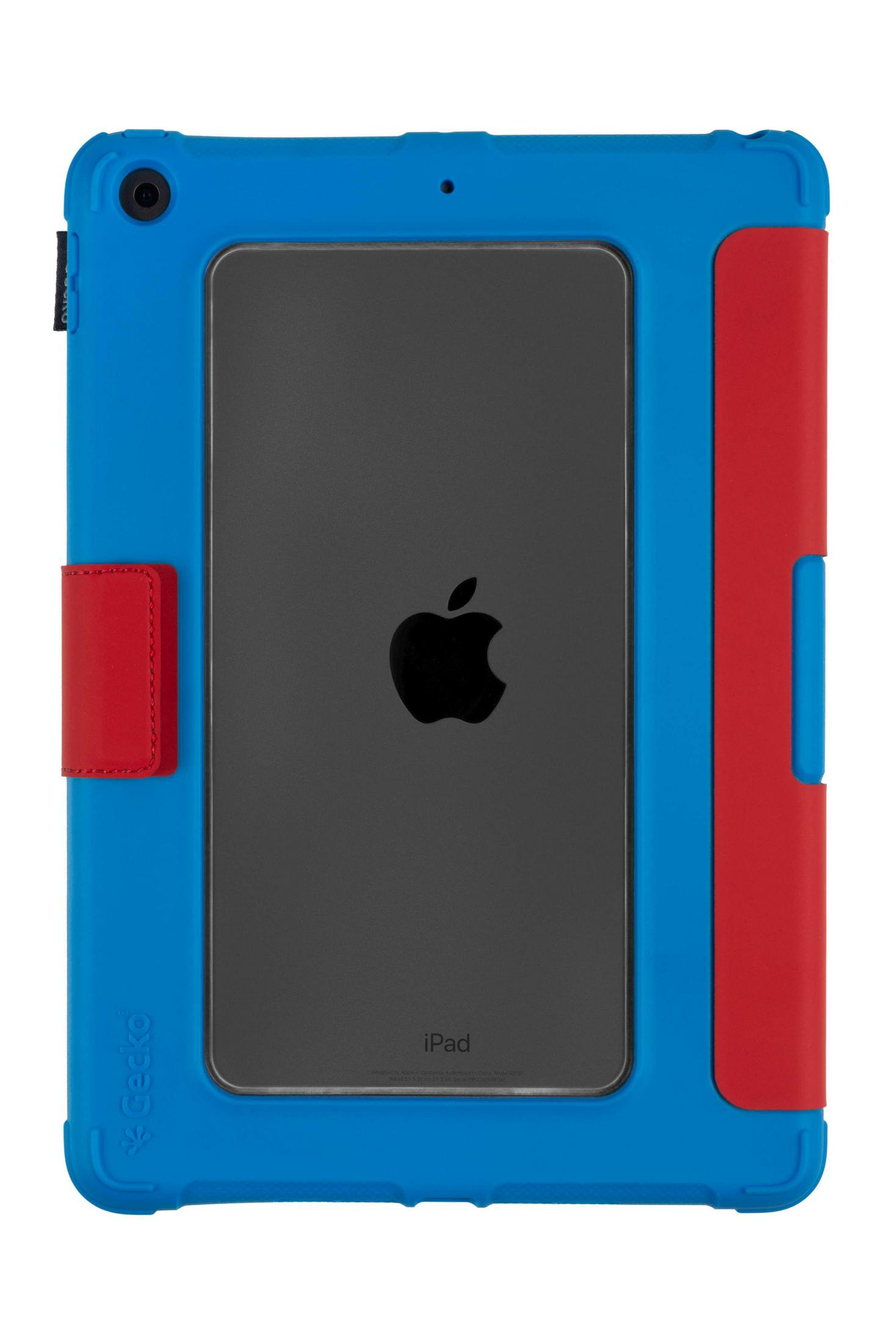 GECKO COVERS Super Hero Cover (2020),Apple PU Leather, Rot,Blau für 10.2 Tablet (2019),Apple iPad Bookcover Apple Hülle iPad 10.2 10.2 iPad (2021)