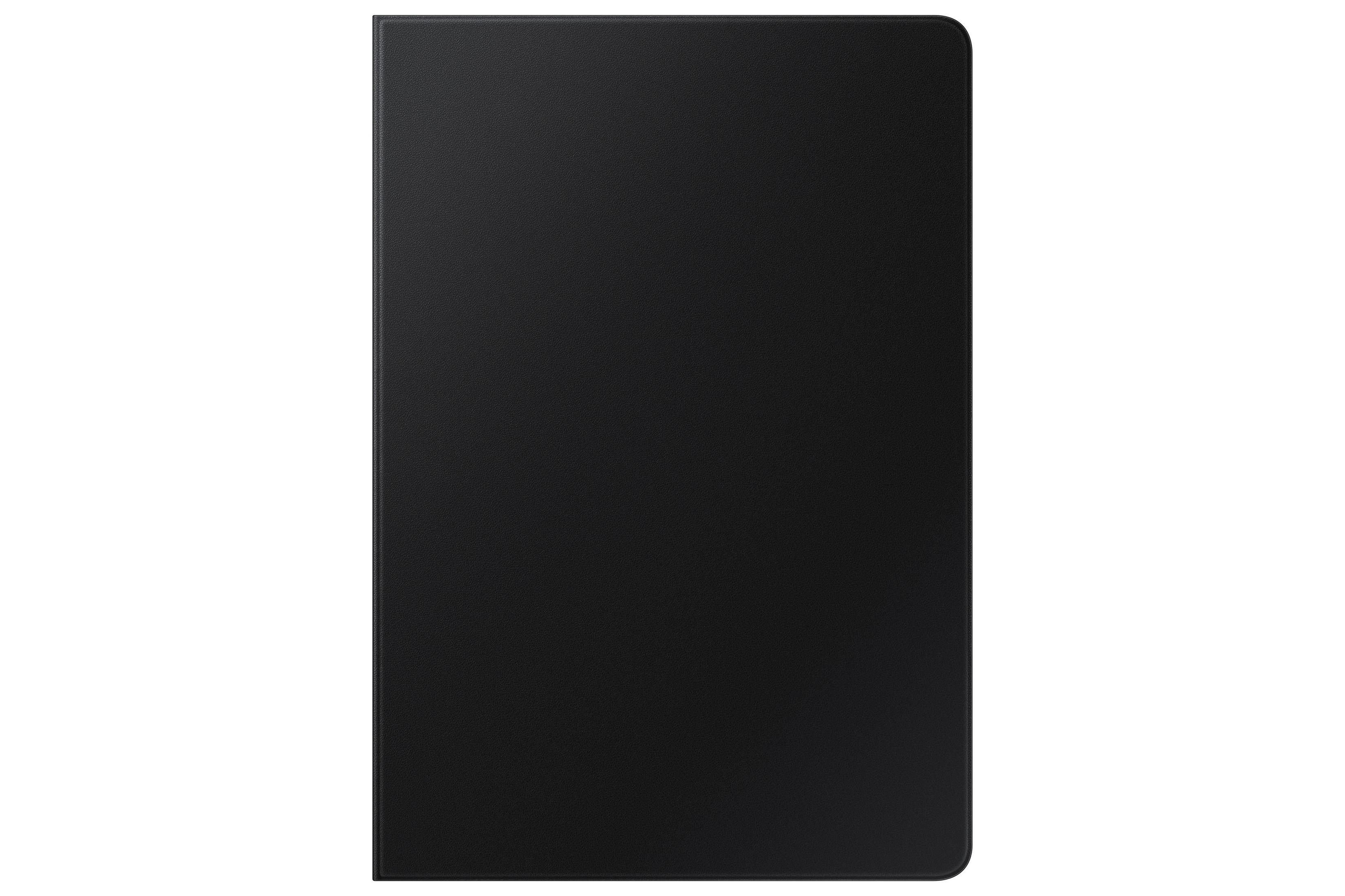 Funda negra y rectangular para tablet. La superficie es texturizada.