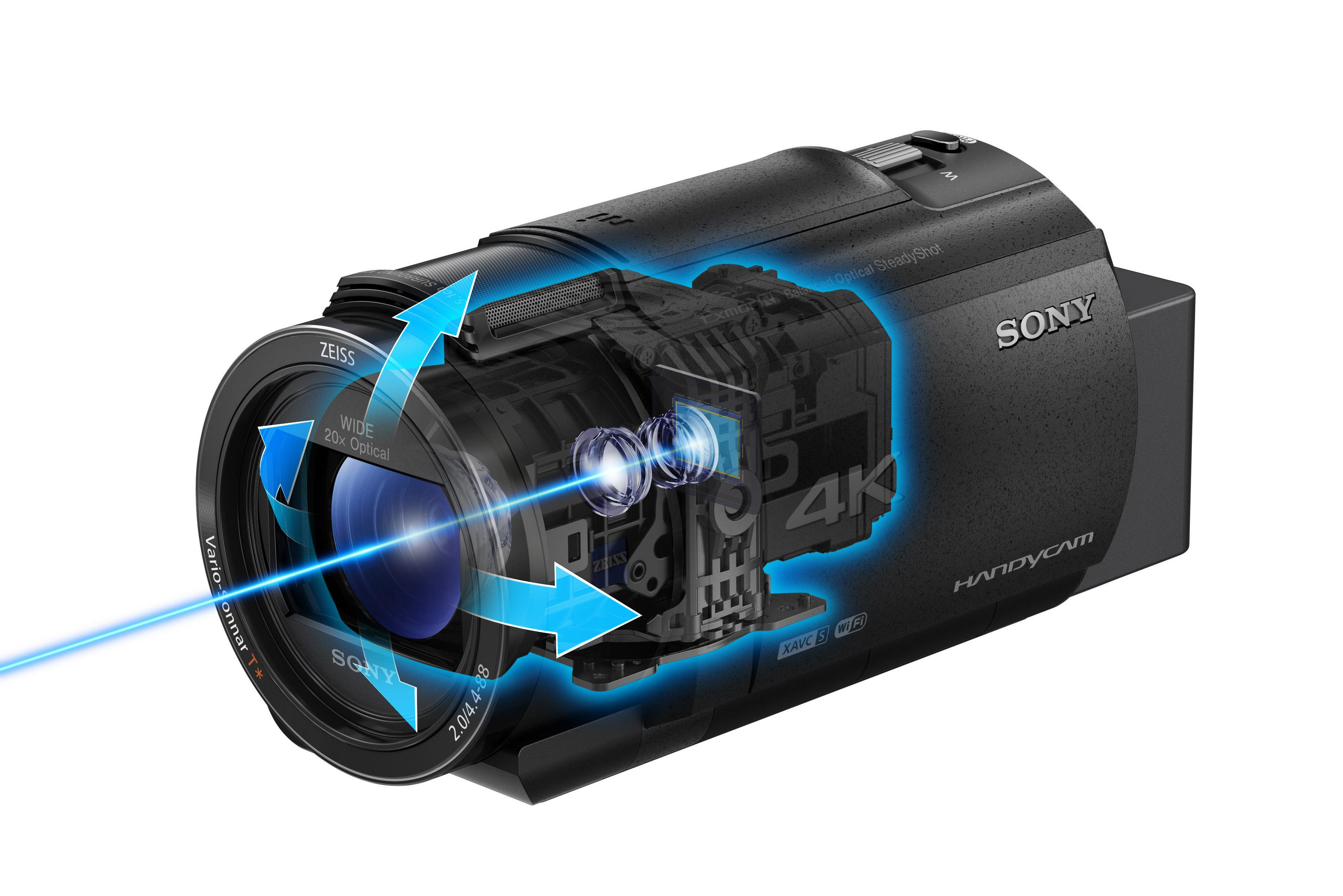 Camcorder SONY 20xopt. 4K Zoom FDR-AX , 43