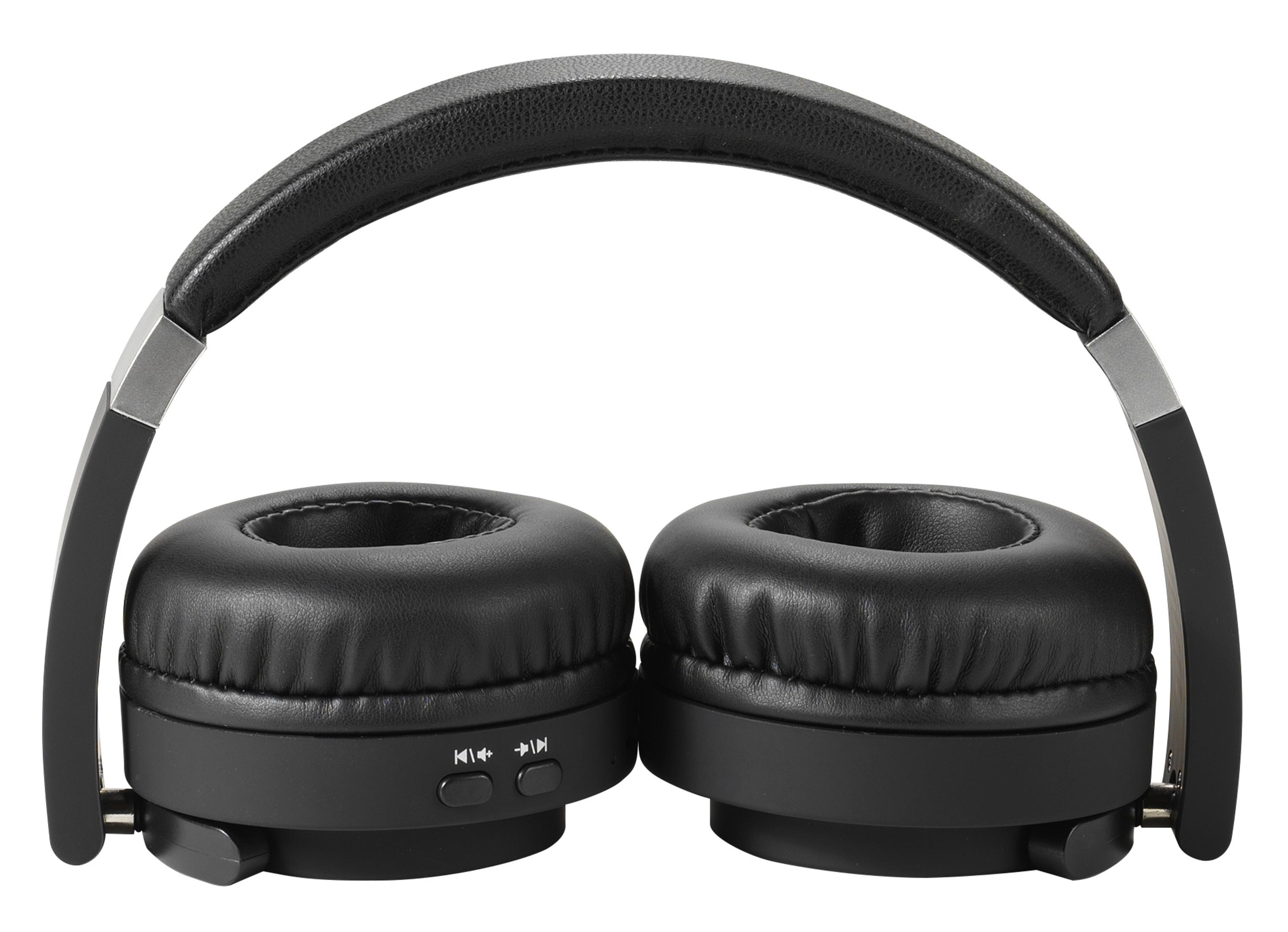 VIVANCO 37578 2IN1, Over-ear Kopfhörer Bluetooth Schwarz