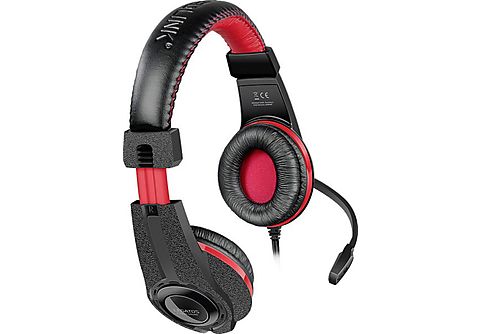 SPEEDLINK LEGATOS, Over-ear Stereo Gaming-Headset Schwarz/Rot | MediaMarkt