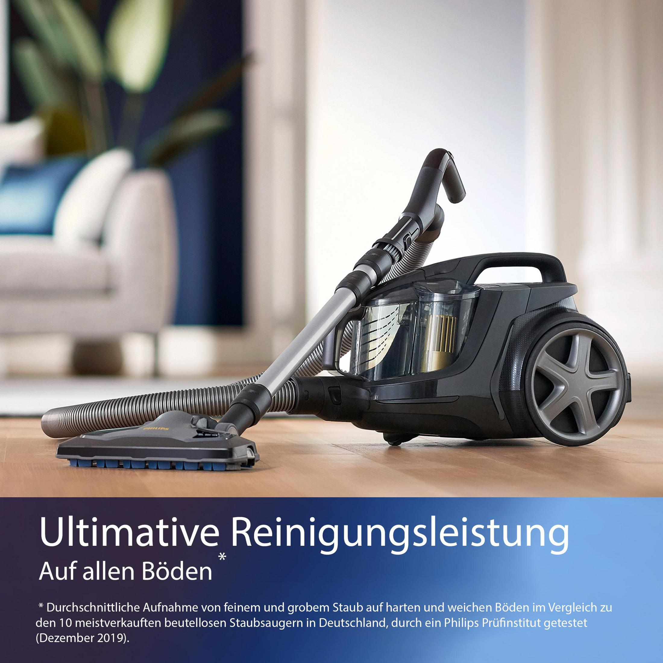 PHILIPS 9000 series XB9154/09 Stofzuiger Zwart, Grijs