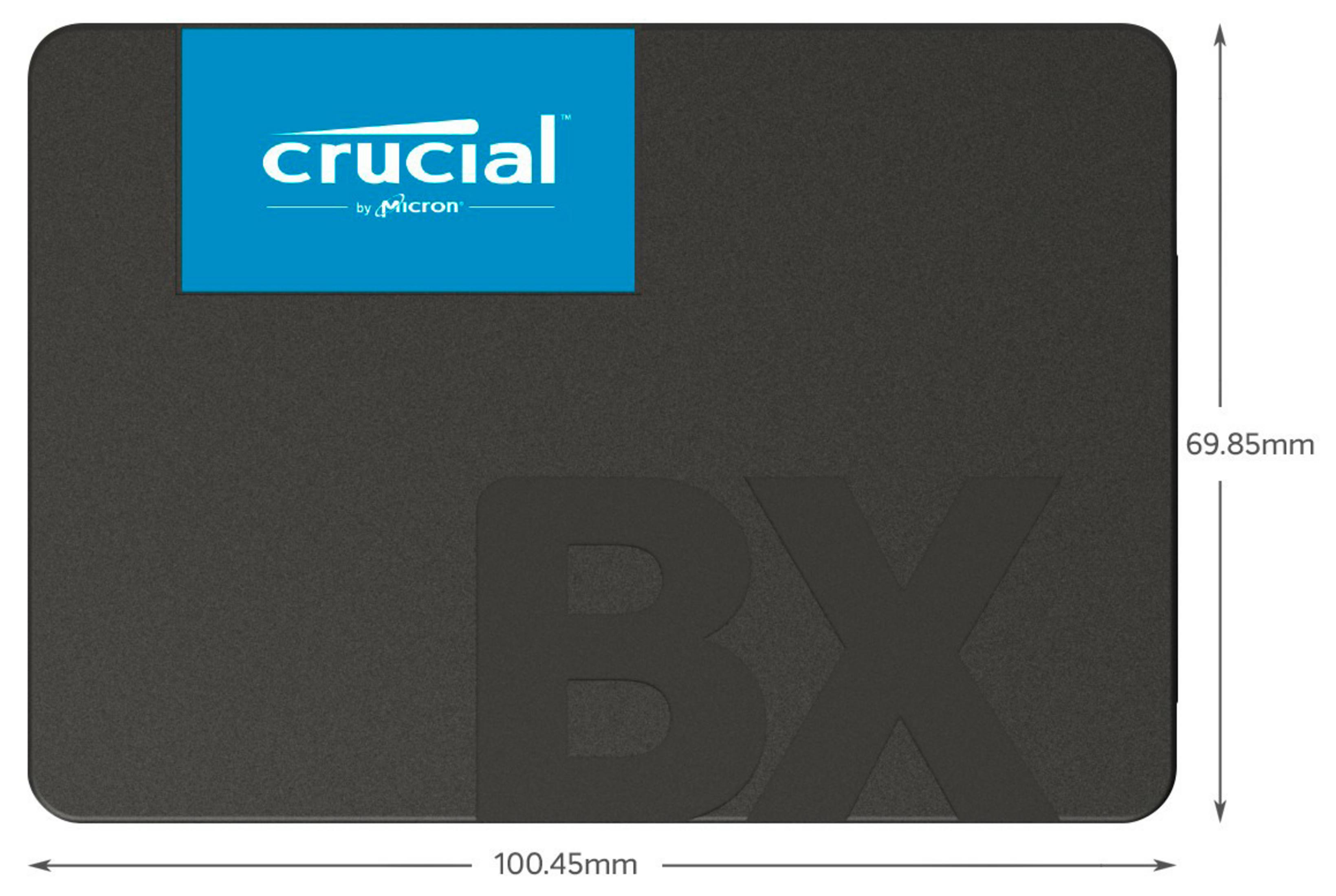 CRUCIAL Bx500 2,5 Iii Serial Gb 2 intern 3D Ata 2.5\