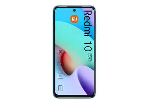 Móvil - XIAOMI Redmi 10 2022 NFC EEA 4+64GB Sea Blue, Blue, 4 GB