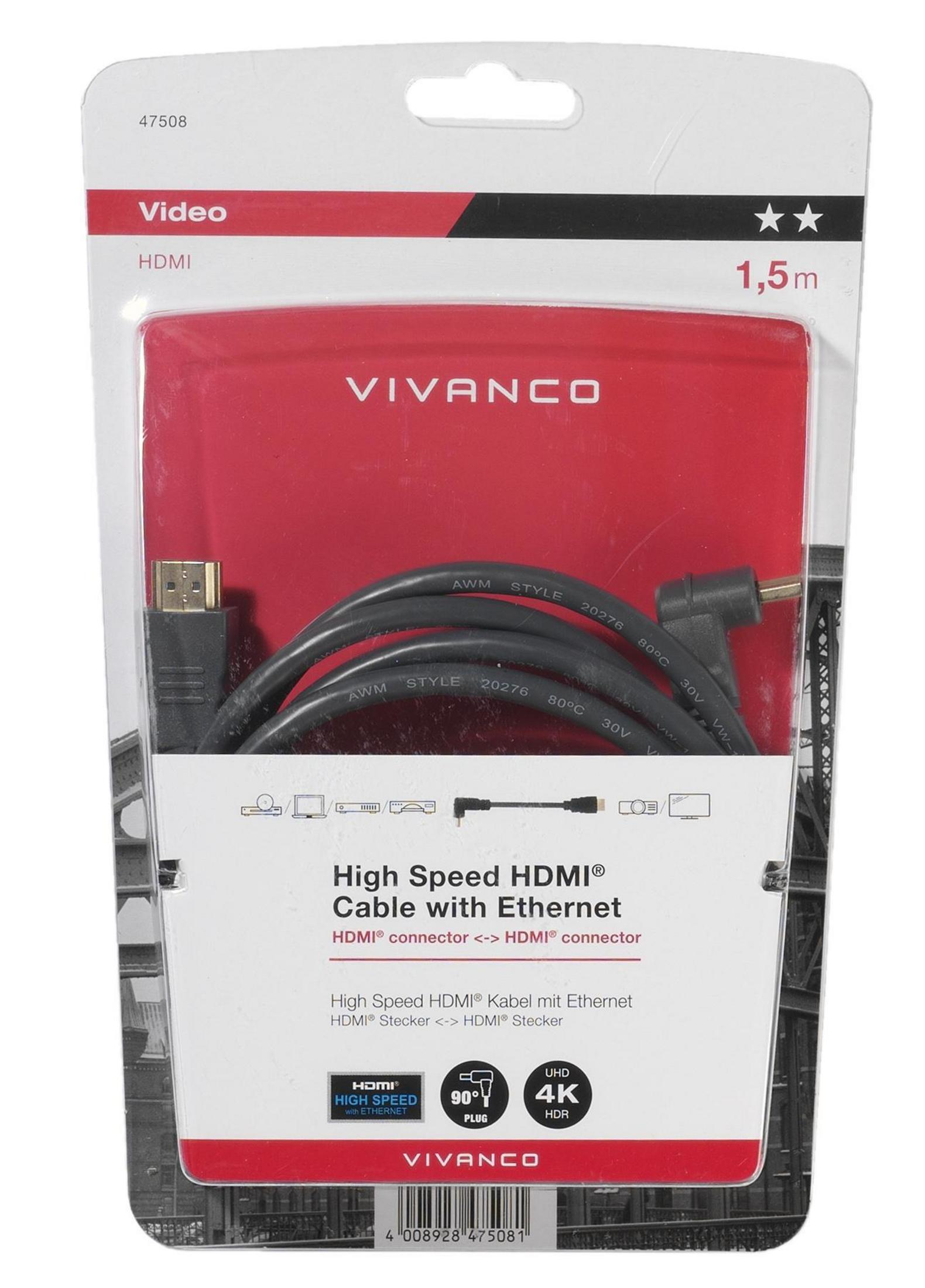 VIVANCO Kabel 47508 HDMI