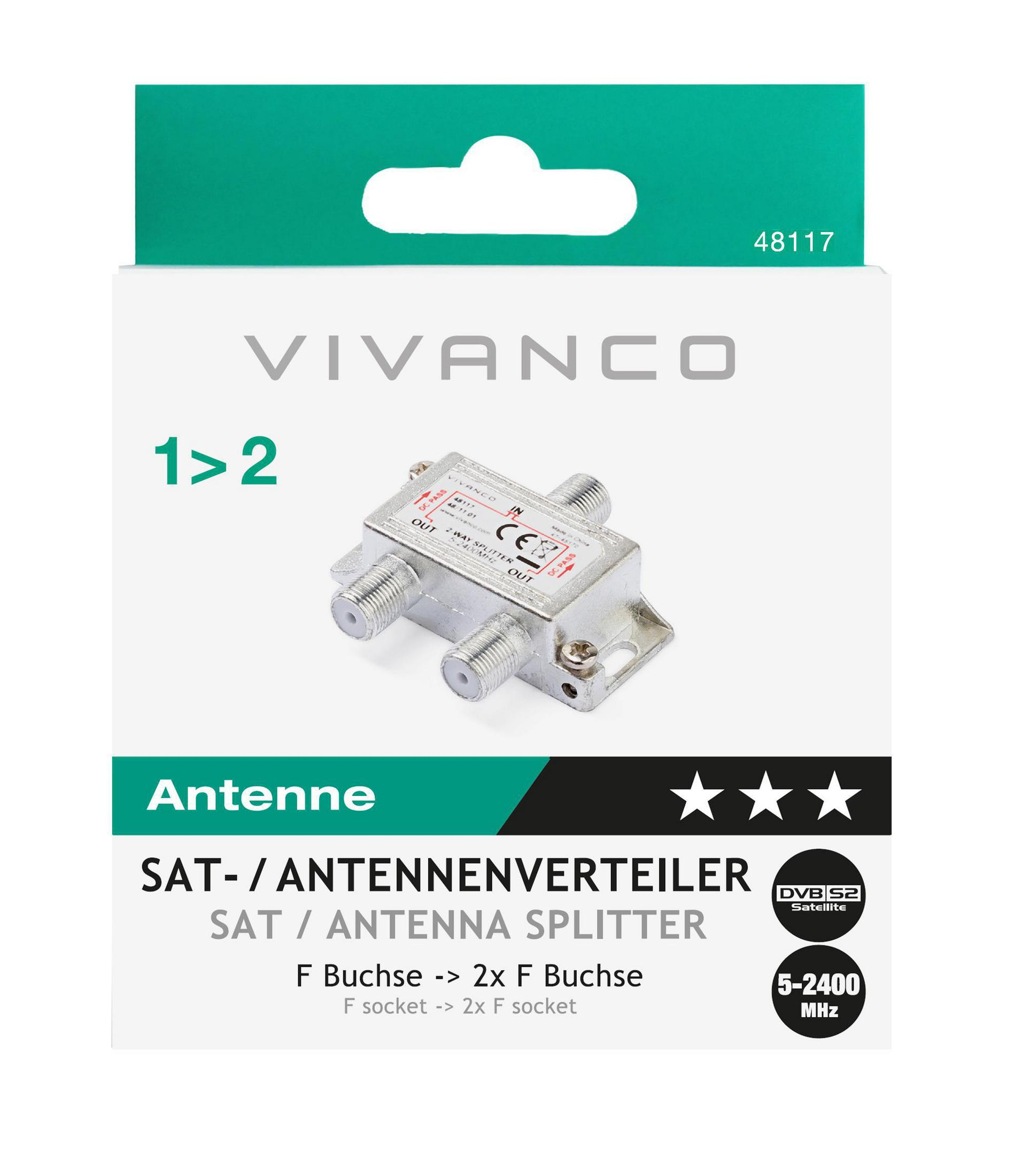 VIVANCO 48117 SAT-Verteiler