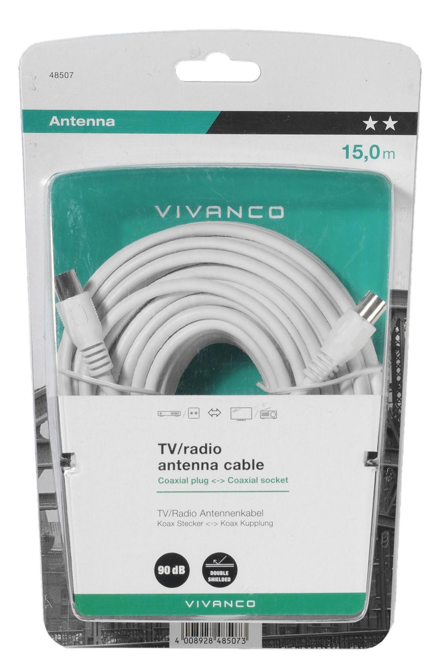 Antennenkabel VIVANCO 48507