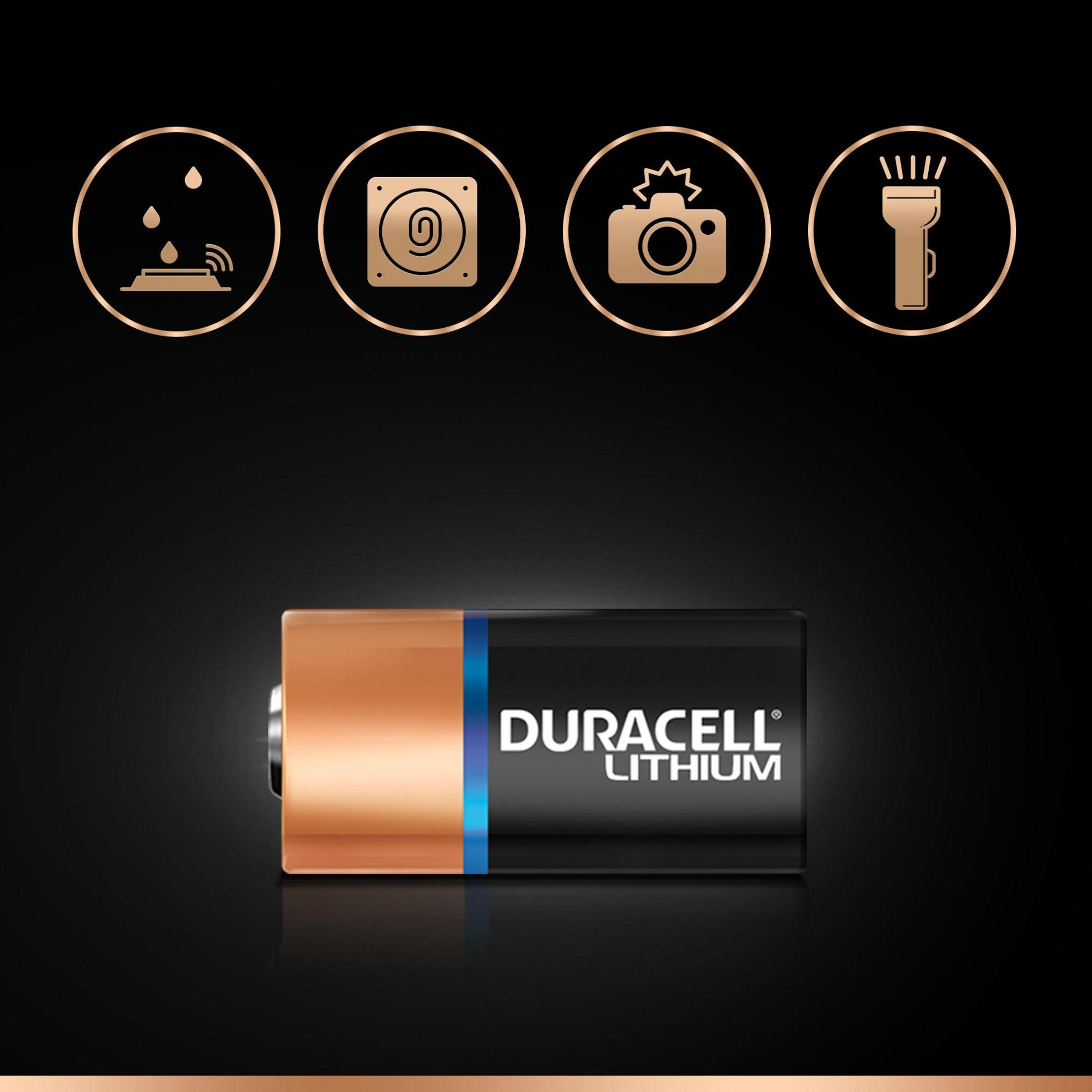DURACELL 3 BG1 123106 123 1 Batterie, M3 Lithium, Stück CR123A Volt ULTRA