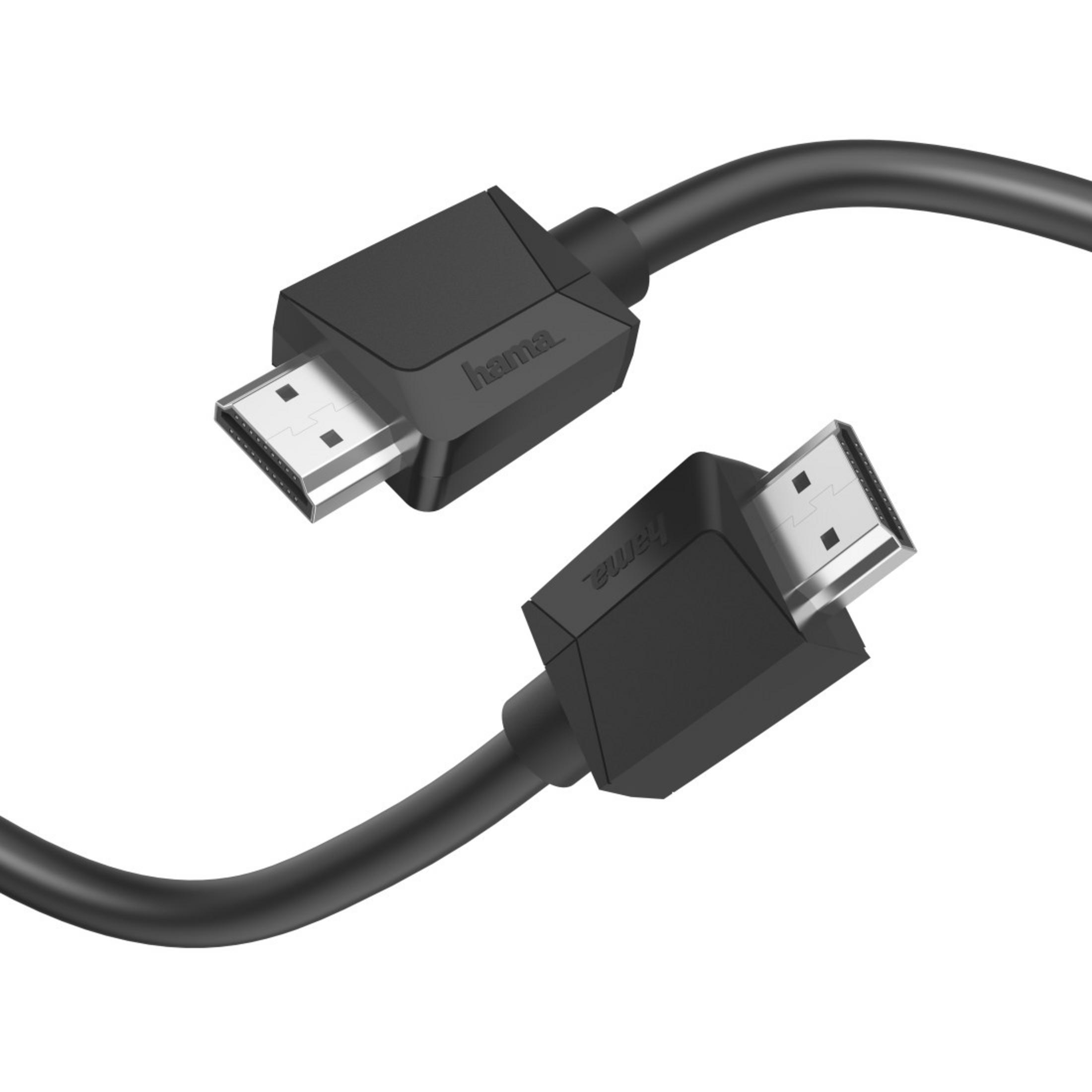 Dos cables HDMI, negros. Conectores en cada extremo. Fondo blanco.