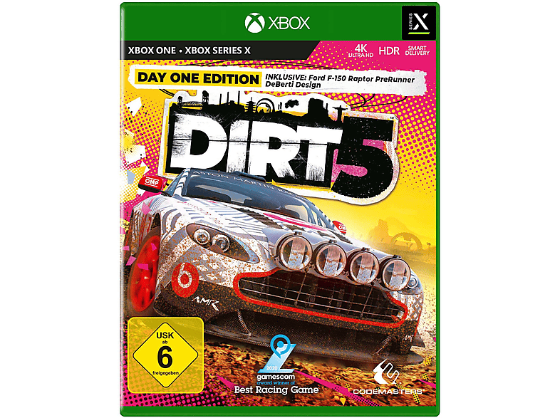 5 [Xbox - - DIRT One] One Day Edition