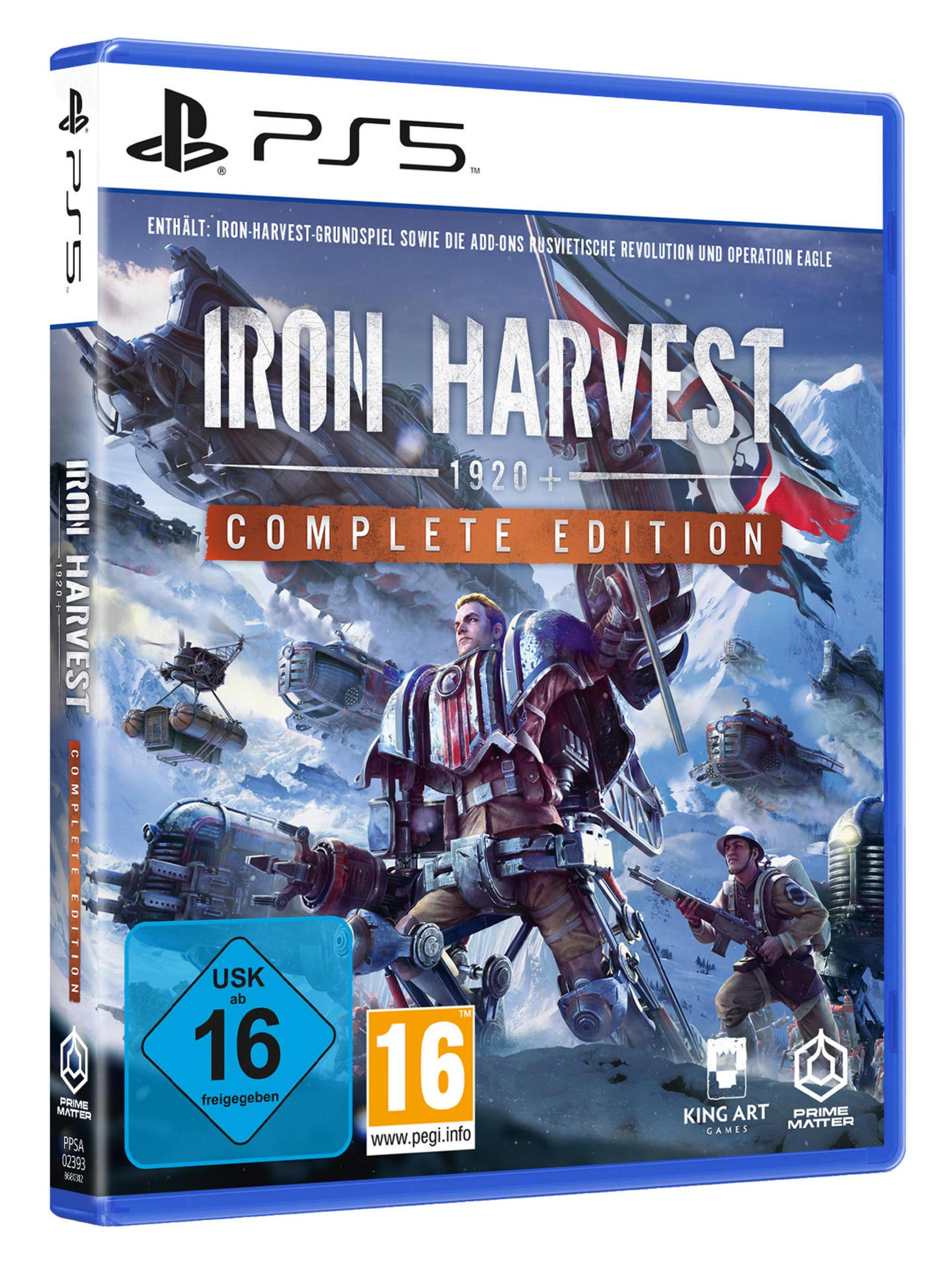 Iron Harvest Complete Edition Spielbox für PS5.