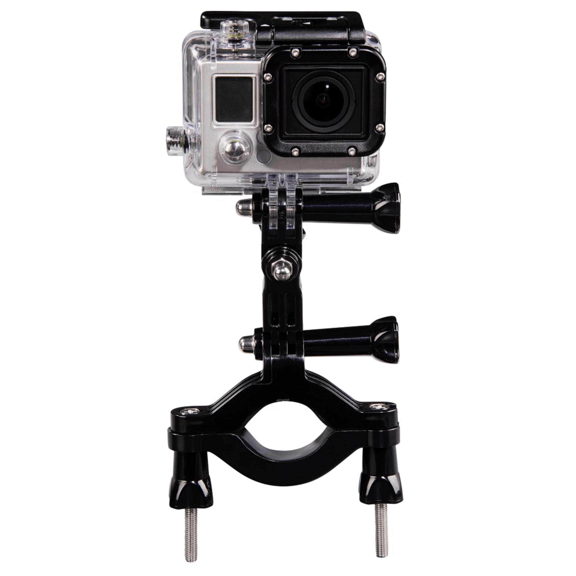 GoPro, Groß Schwarz, HAMA Actioncams passend für GoPro Stangenbefestigung,