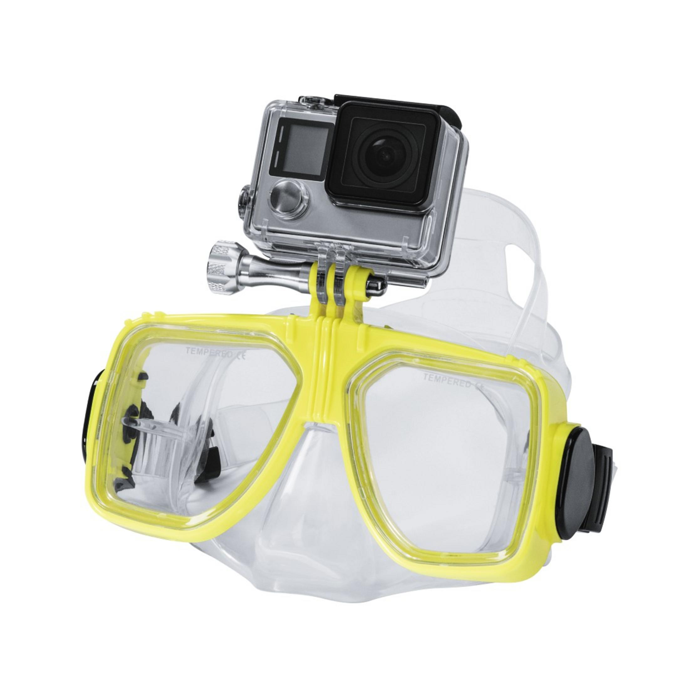 Gelb, GoPro, passend Kameras Taucherbrille für GoPro Taucherbrille, HAMA