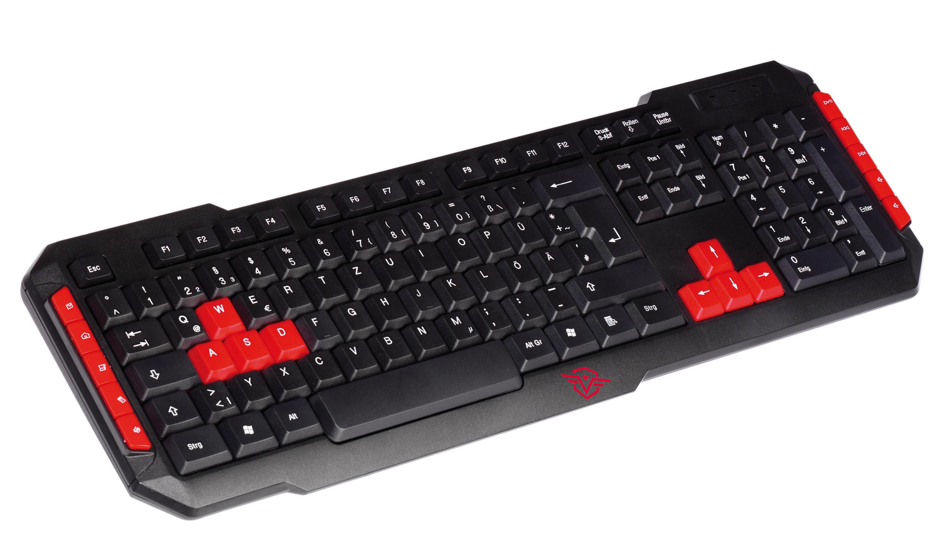 Sonstiges Tastatur, Gaming Standard, VIVANCO 60431,