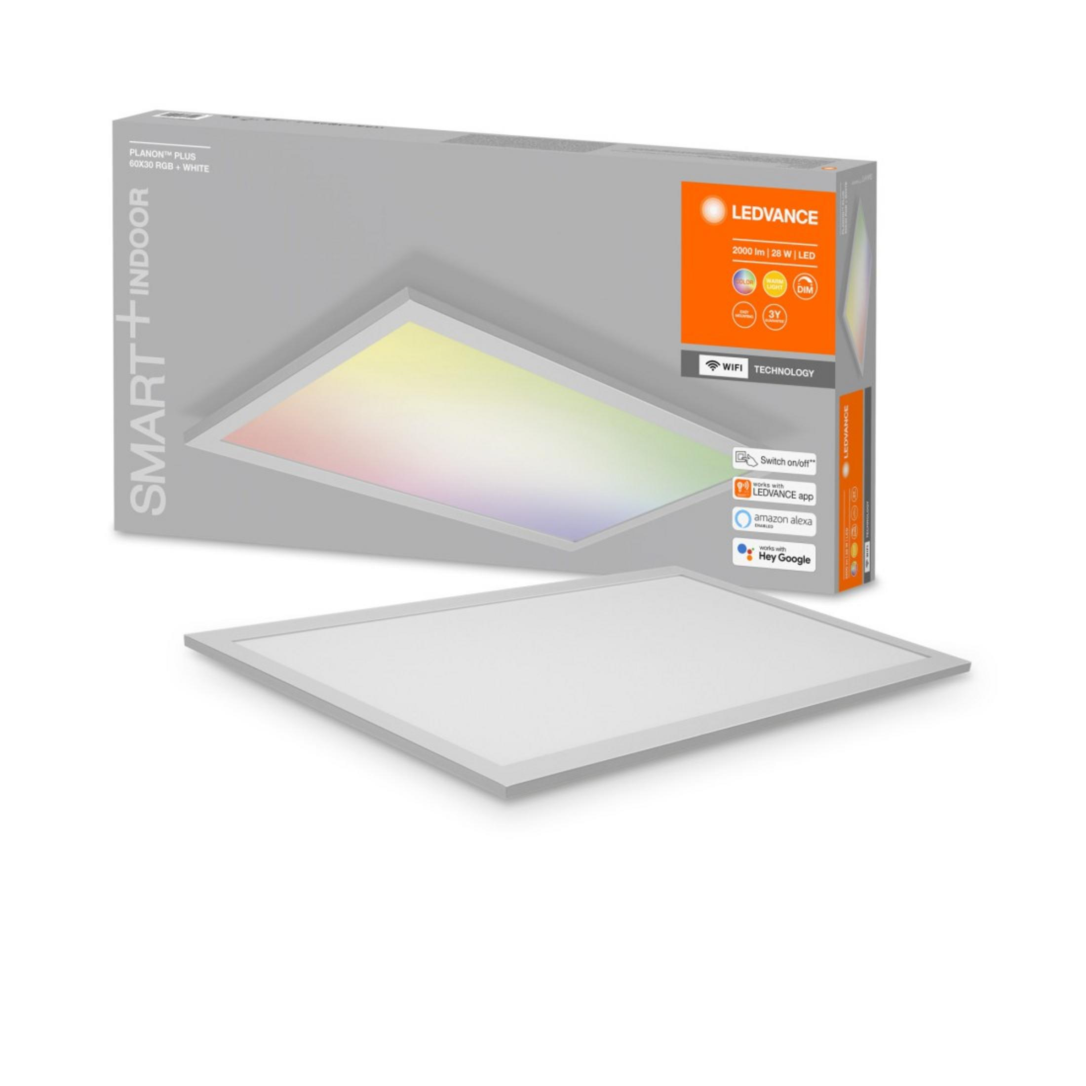 LEDVANCE SMART + WIFI RGBW PLUS Panelleuchte PLANON 600X300
