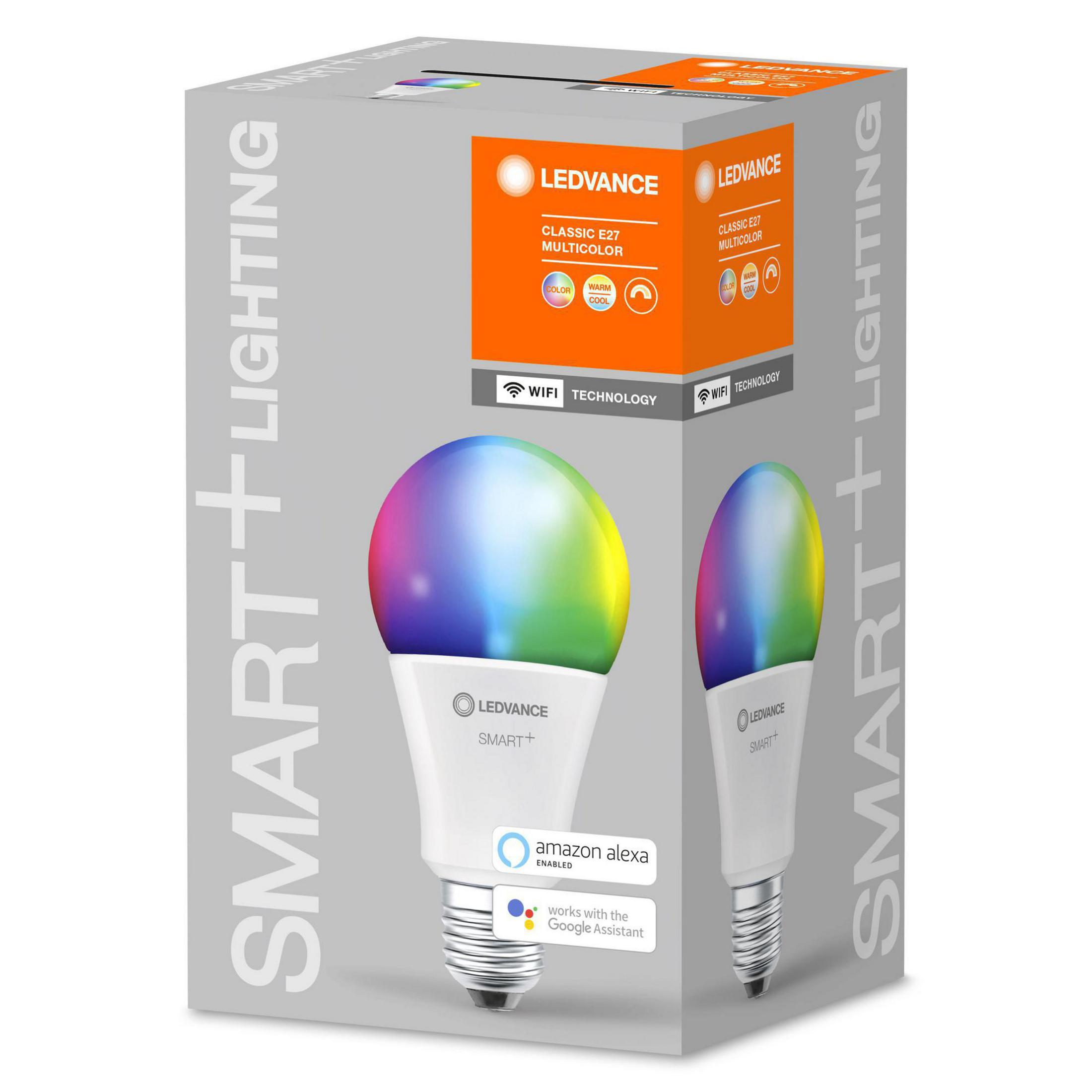 LEDVANCE SMART+ WiFi Classic LED Lampe RGBW