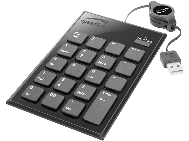 SPEEDLINK DIGY Keypad Keypad Schwarz