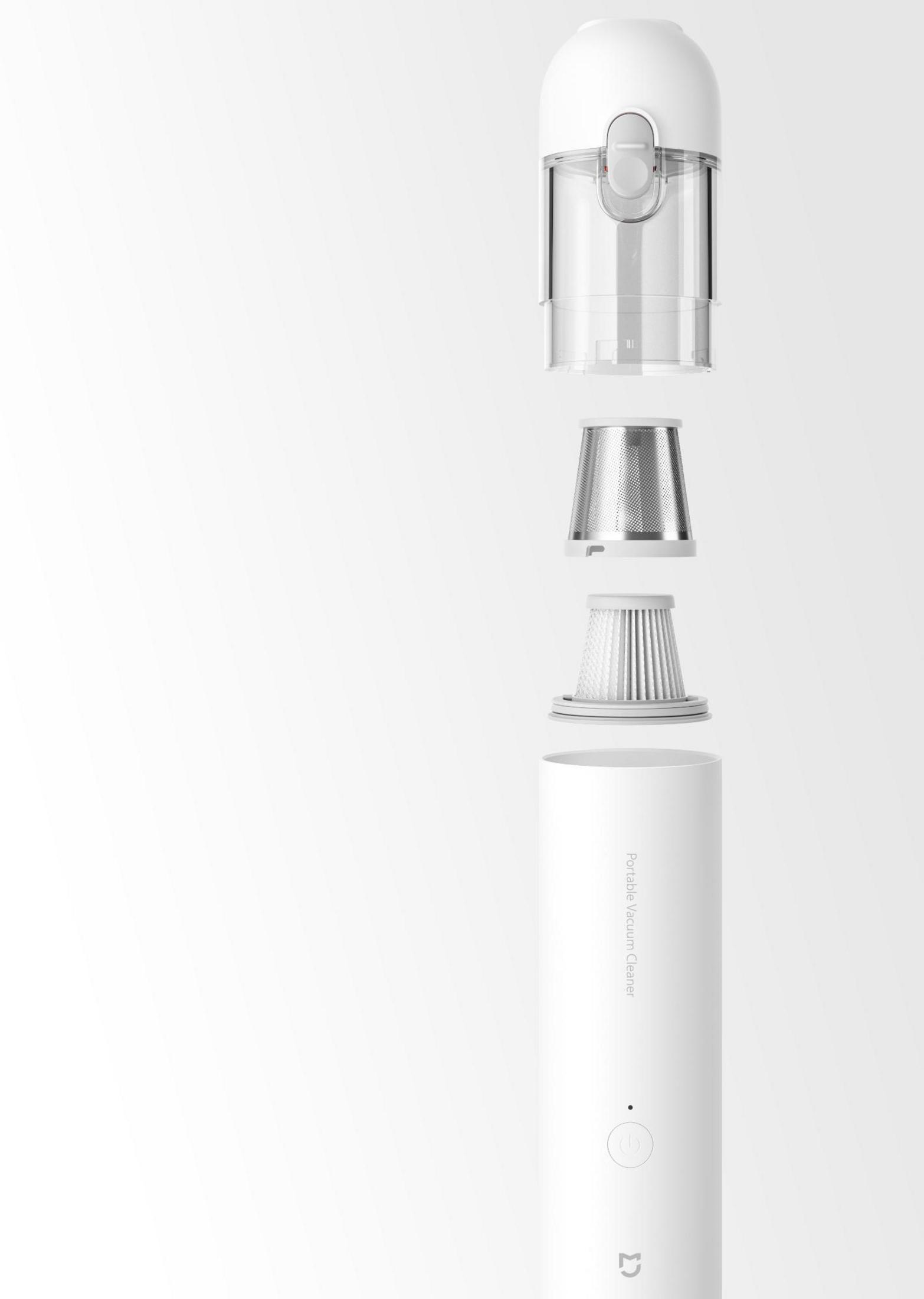 XIAOMI Mi Vacuum Cleaner mini mit Handstaubsauger 120 Akkubetrieb, Akku, Watt