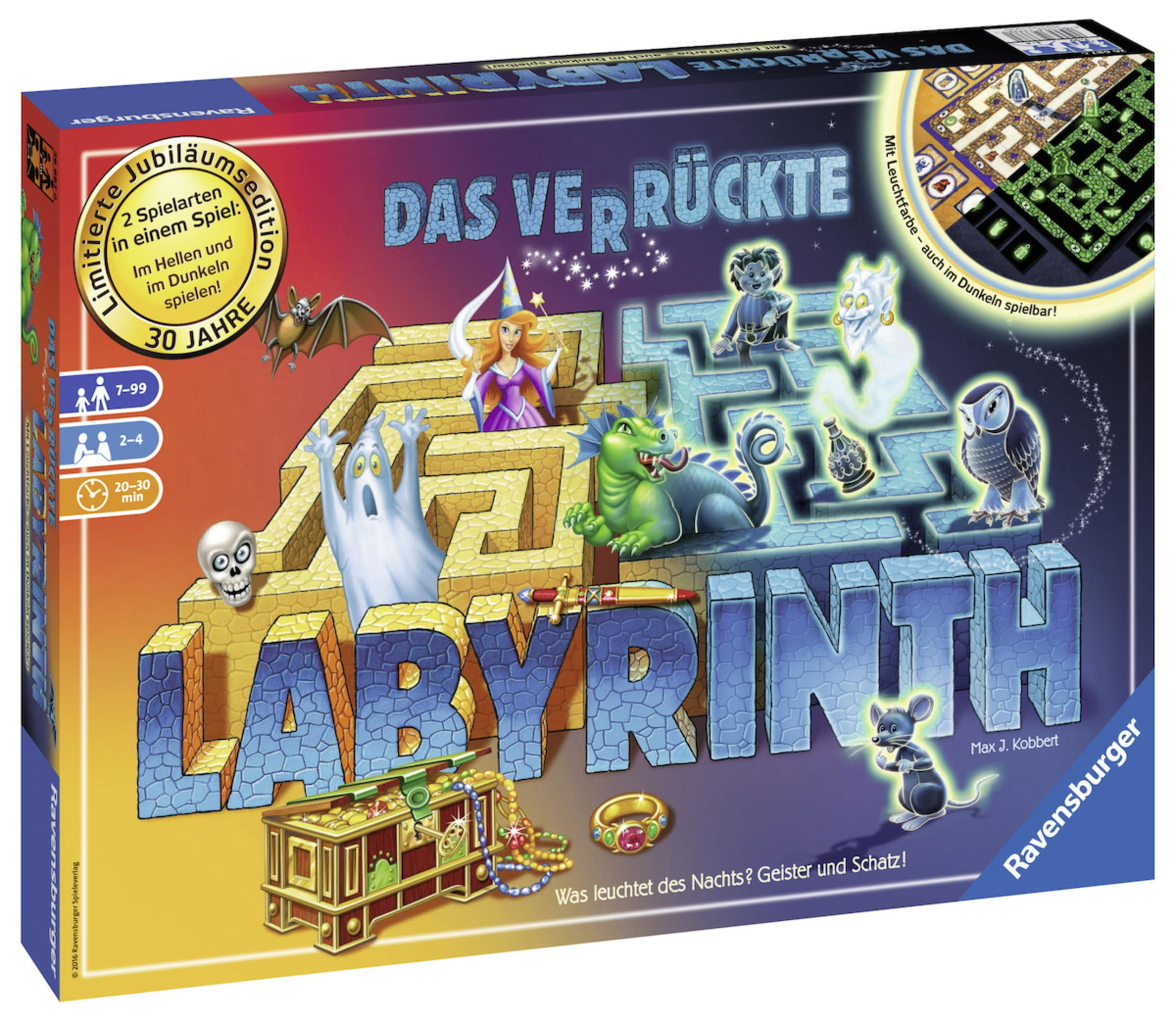 Una scatola di gioco da tavolo con diversi personaggi.