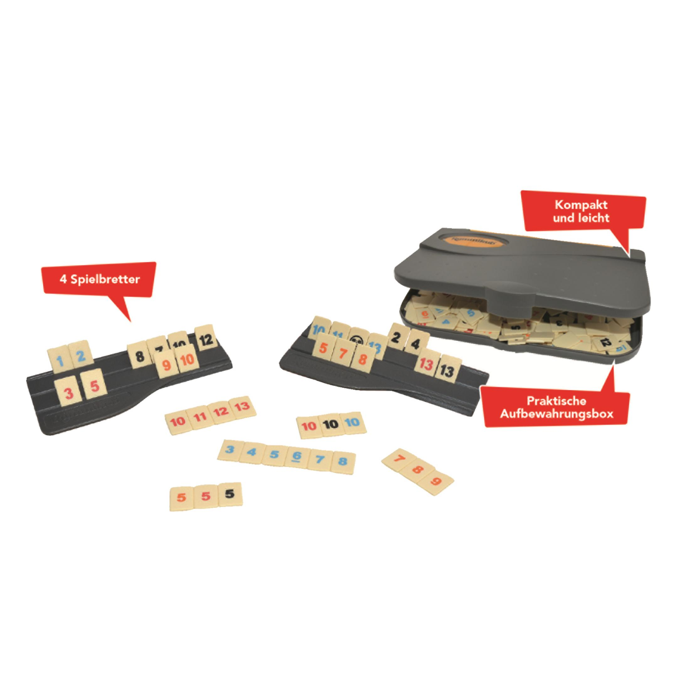 Gra: Elementy, plansza, kafelki i uchwyty są ułożone na białej powierzchni.