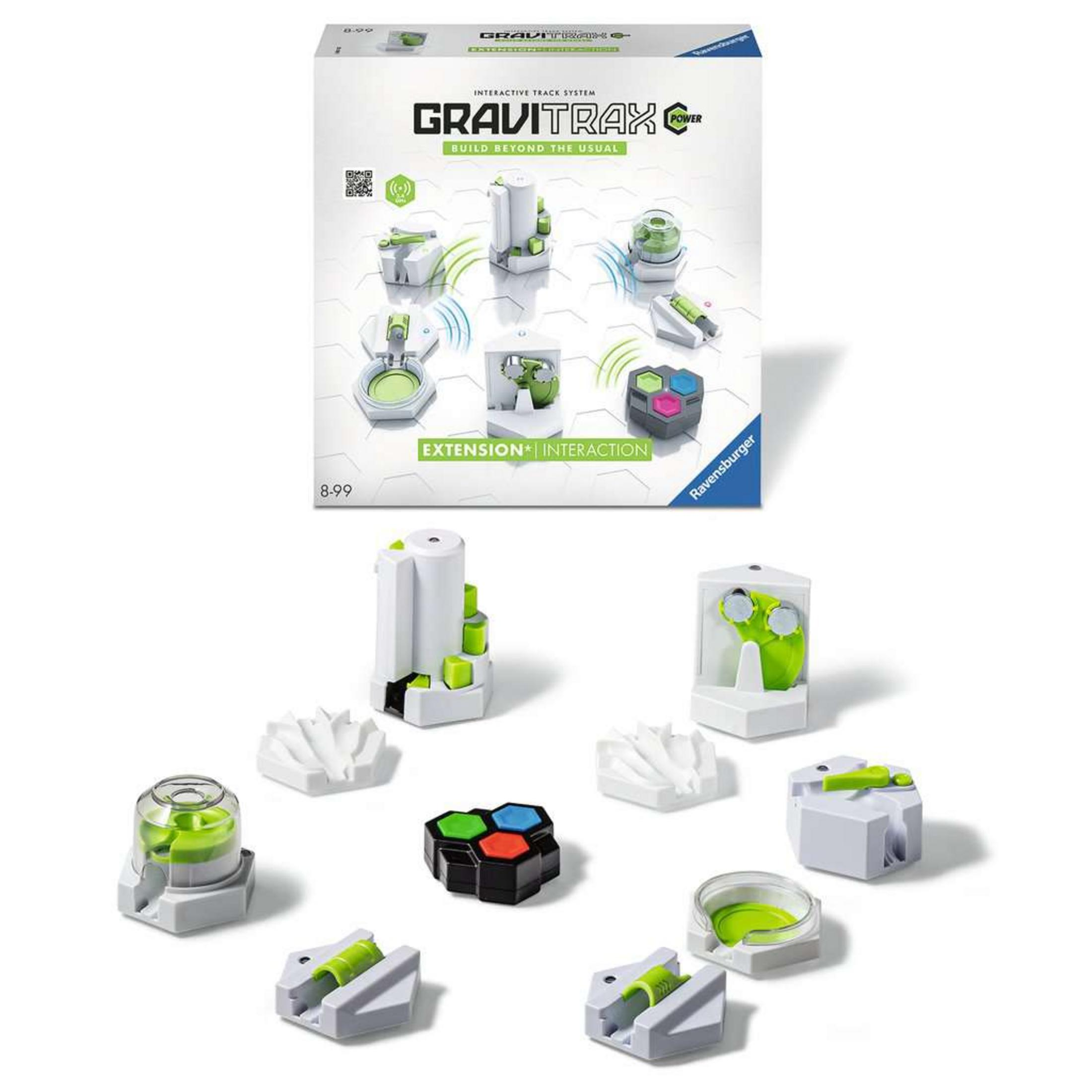 Un set Gravitrax Power in scatola con più componenti.