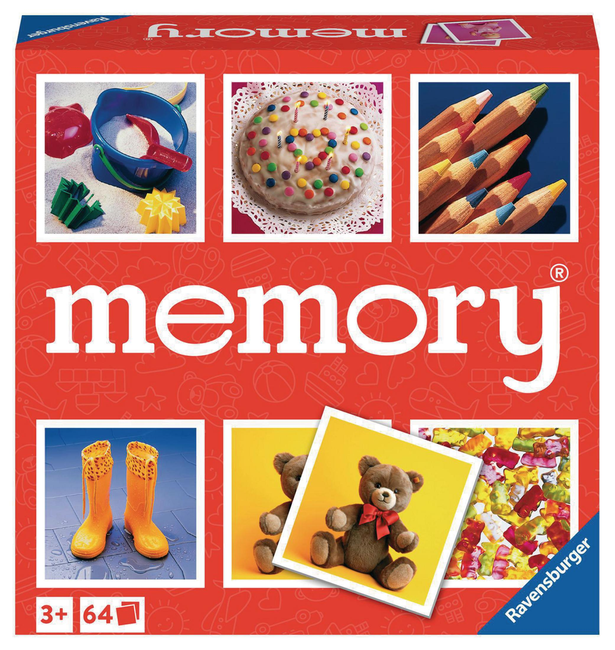 JUNIOR Lustige Mehrfarbig MEMORY 20880 Kinderspiele RAVENSBURGER