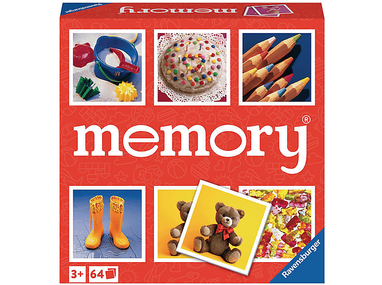 RAVENSBURGER MEMORY JUNIOR 20880 Lustige Mehrfarbig Kinderspiele