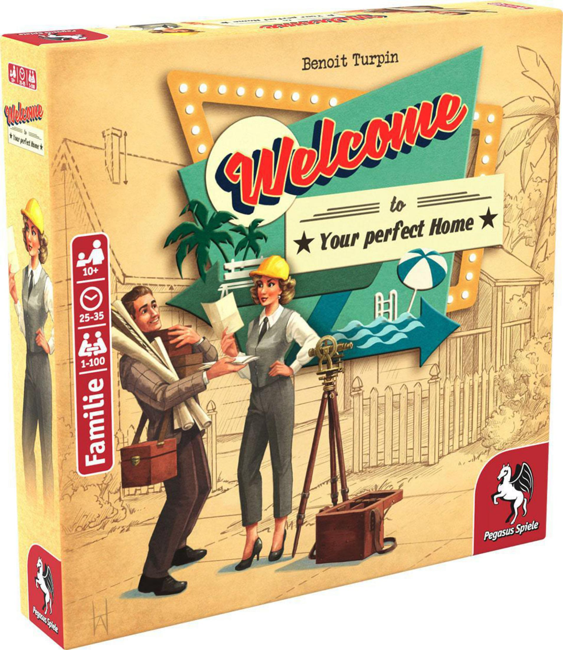 Brettspiel PEGASUS WELCOME TO 53152G
