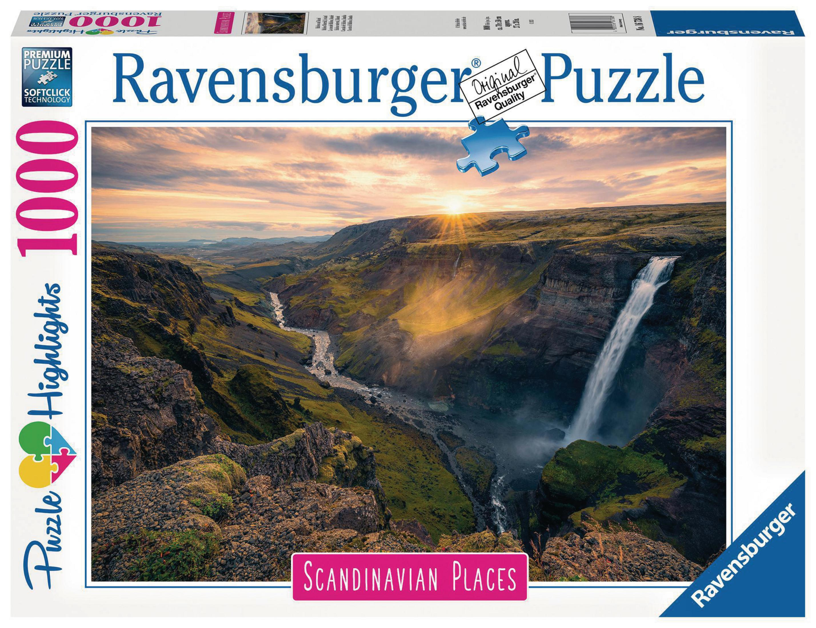 ISLAND 16738 Erwachsenenpuzzle AUF RAVENSBURGER HAIFOSS