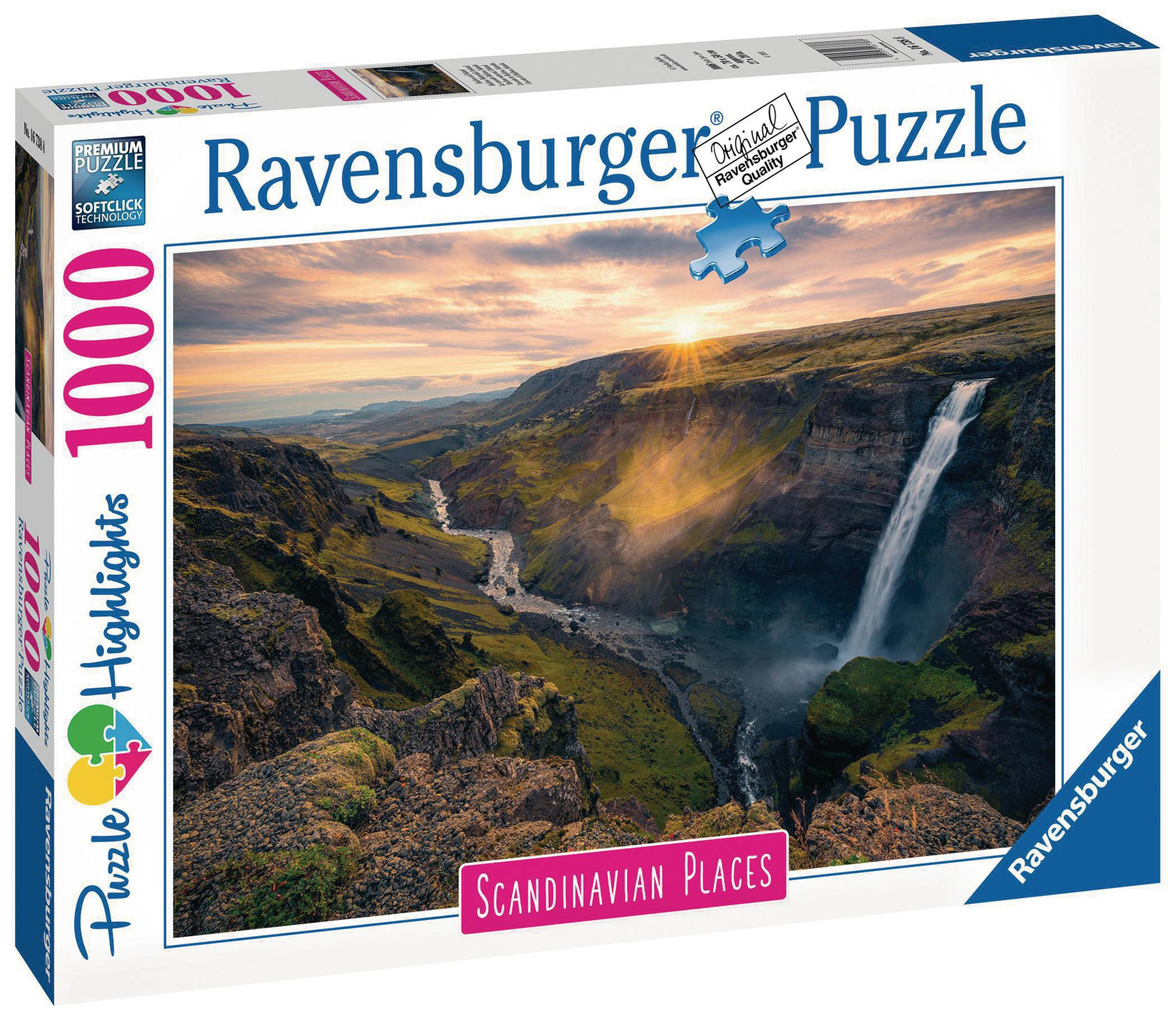 RAVENSBURGER 16738 HAIFOSS Erwachsenenpuzzle AUF ISLAND