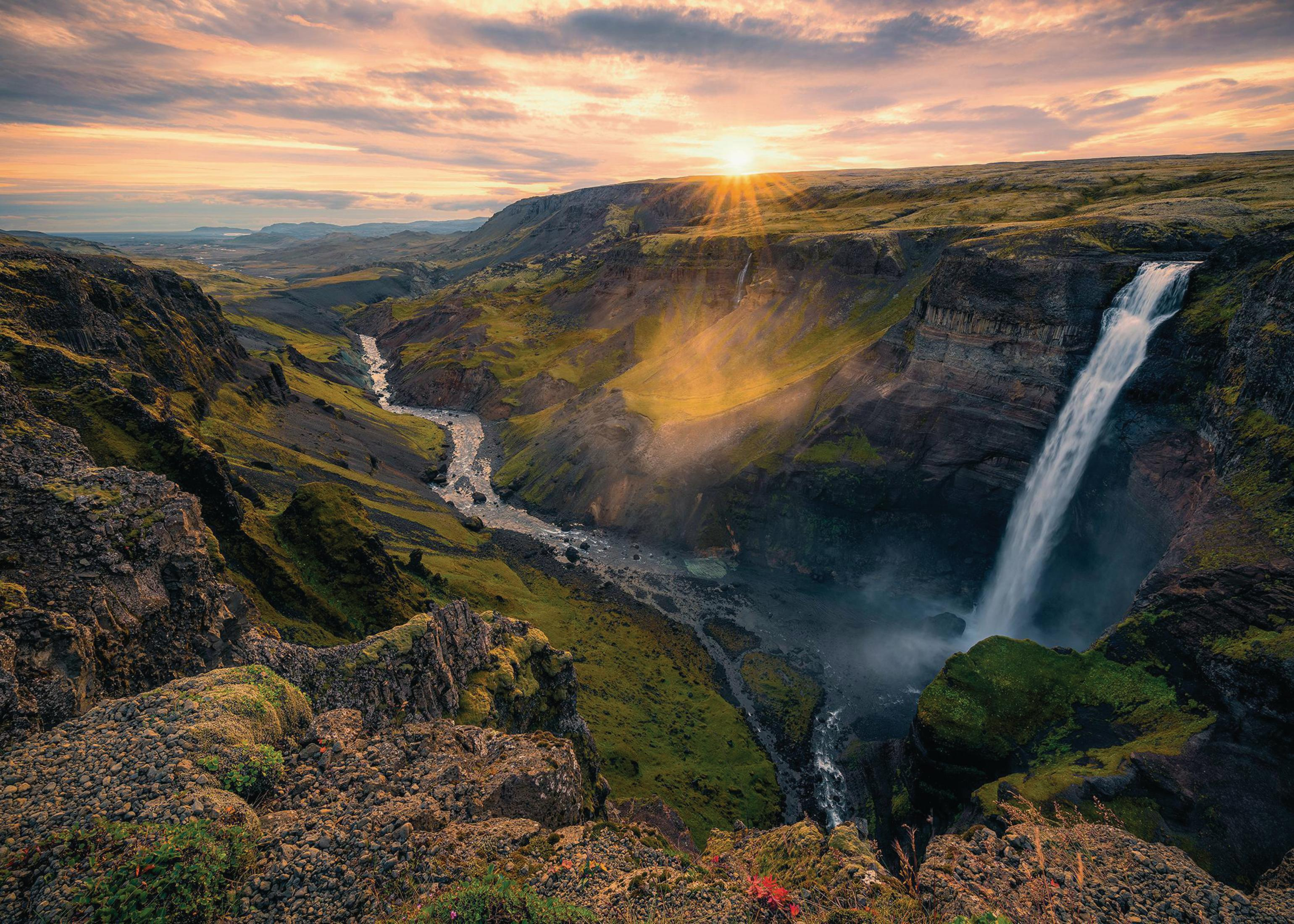 RAVENSBURGER 16738 HAIFOSS AUF ISLAND Erwachsenenpuzzle