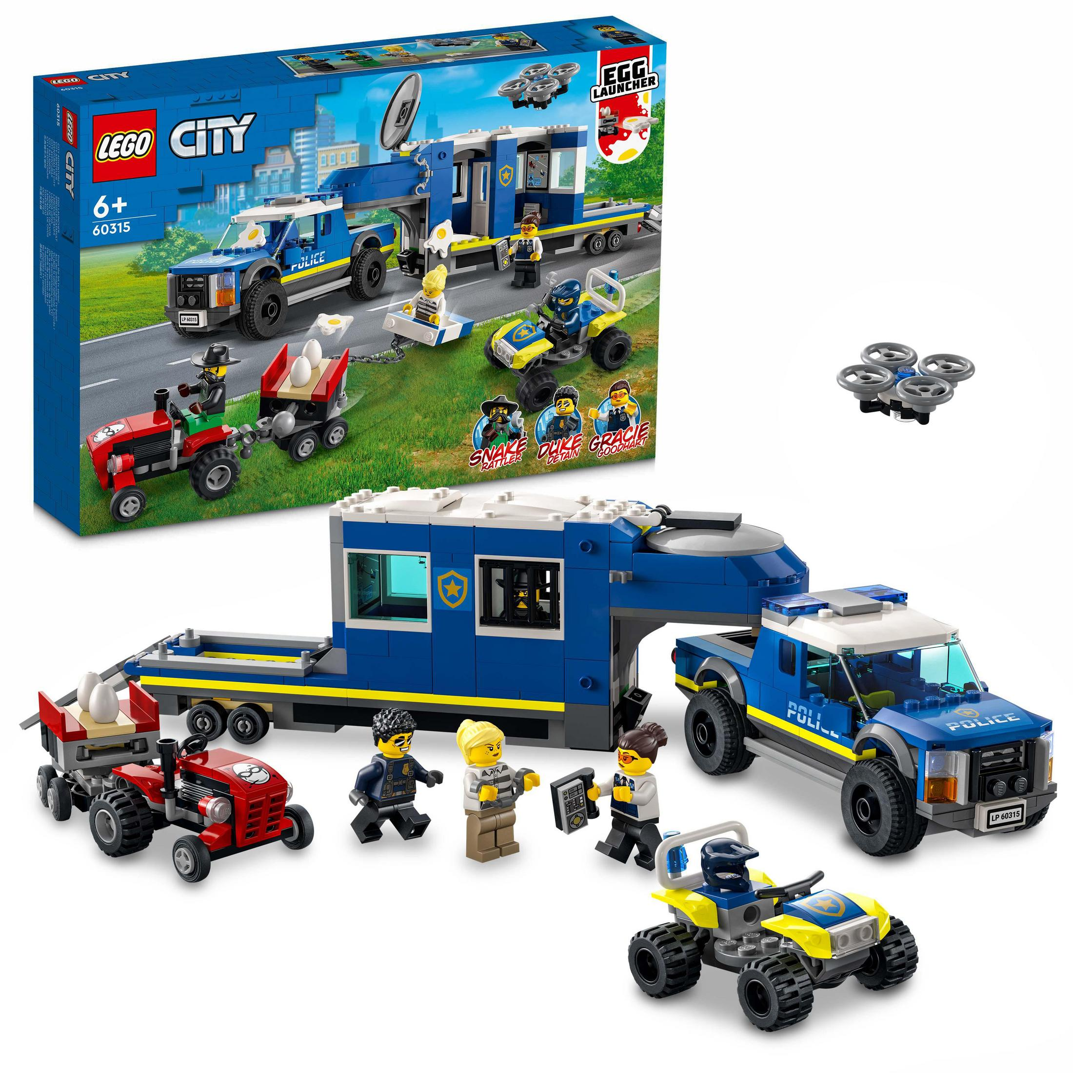 60315 MOBILE LEGO POLIZEI-EINSATZZENTRALE Bausatz