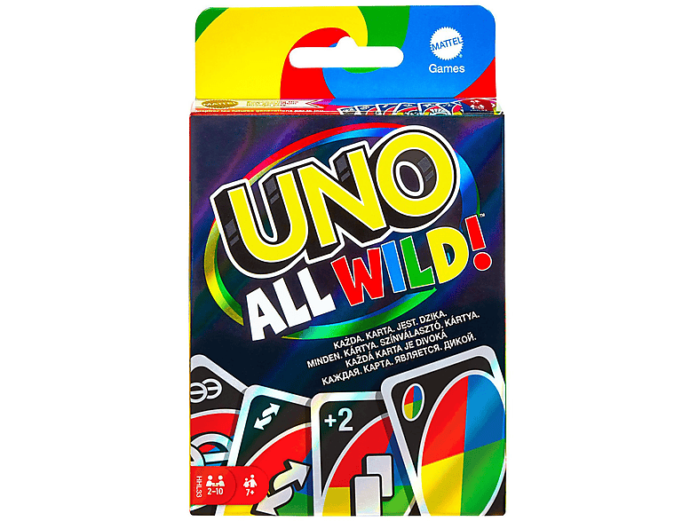 UNO HHL33 WILD ALL Kartenspiel GAMES MATTEL