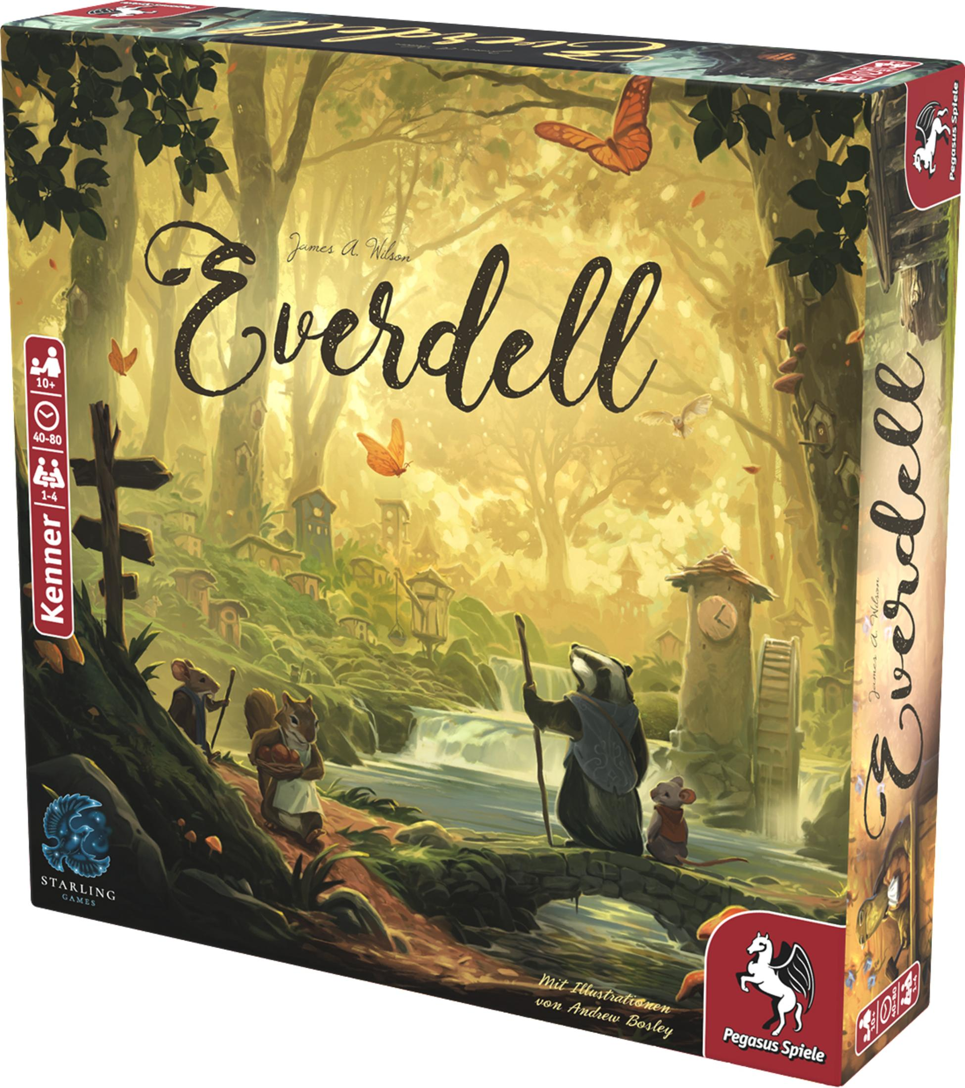 Schachtelkunst für das Brettspiel Everdell.