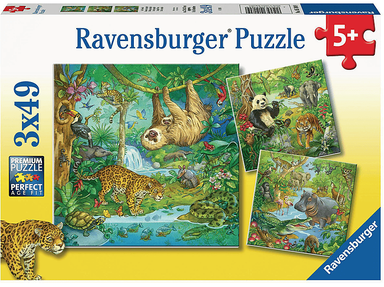 RAVENSBURGER 05180 URWALD IM Puzzle
