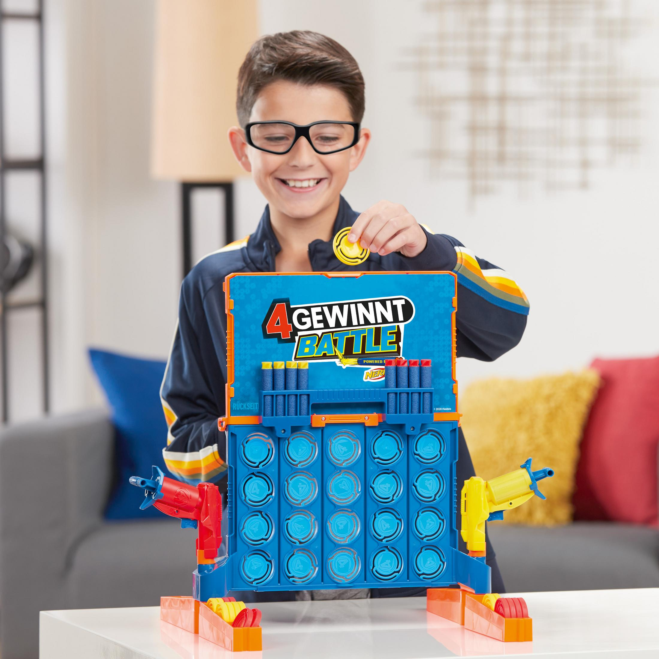 BATTLE 4 GEWINNT GAMING HASBRO Kinderspiel E9122100