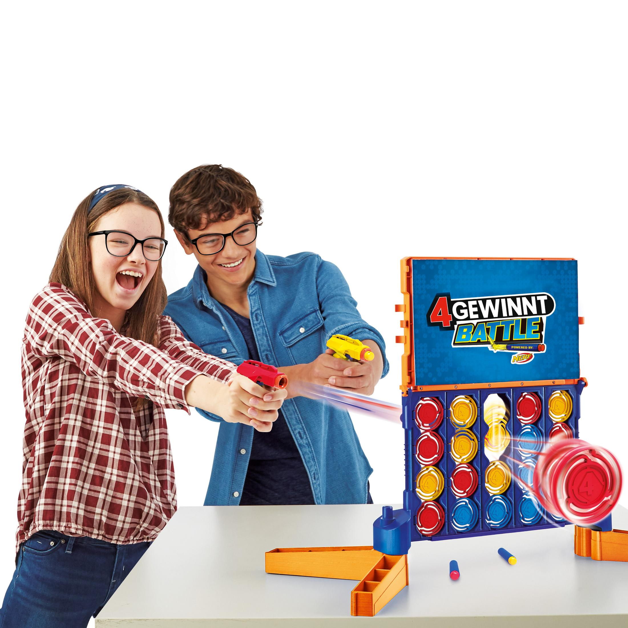 GEWINNT Kinderspiel E9122100 BATTLE HASBRO GAMING 4